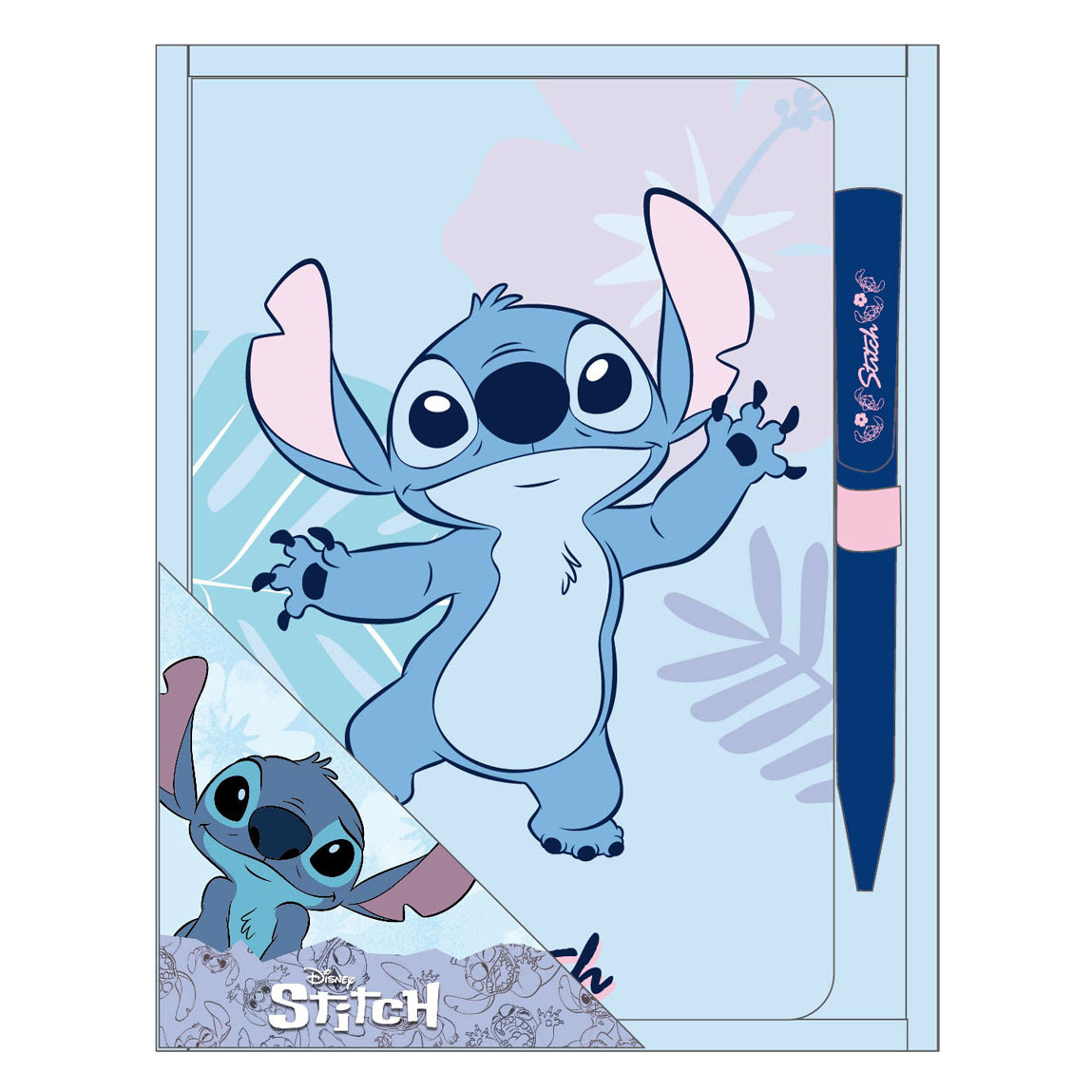 Squishy Notebook Stitch mit Stift