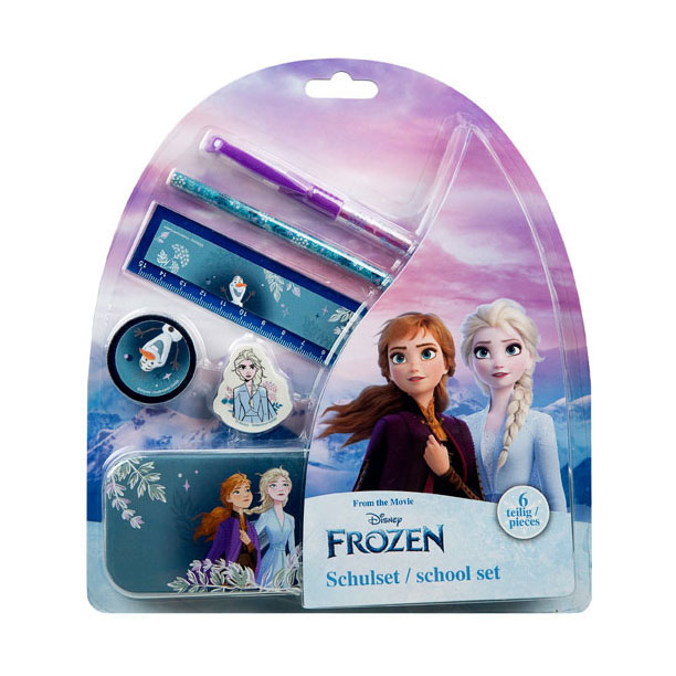Frozen Disney Kleurblok met 5 kleurpotloden