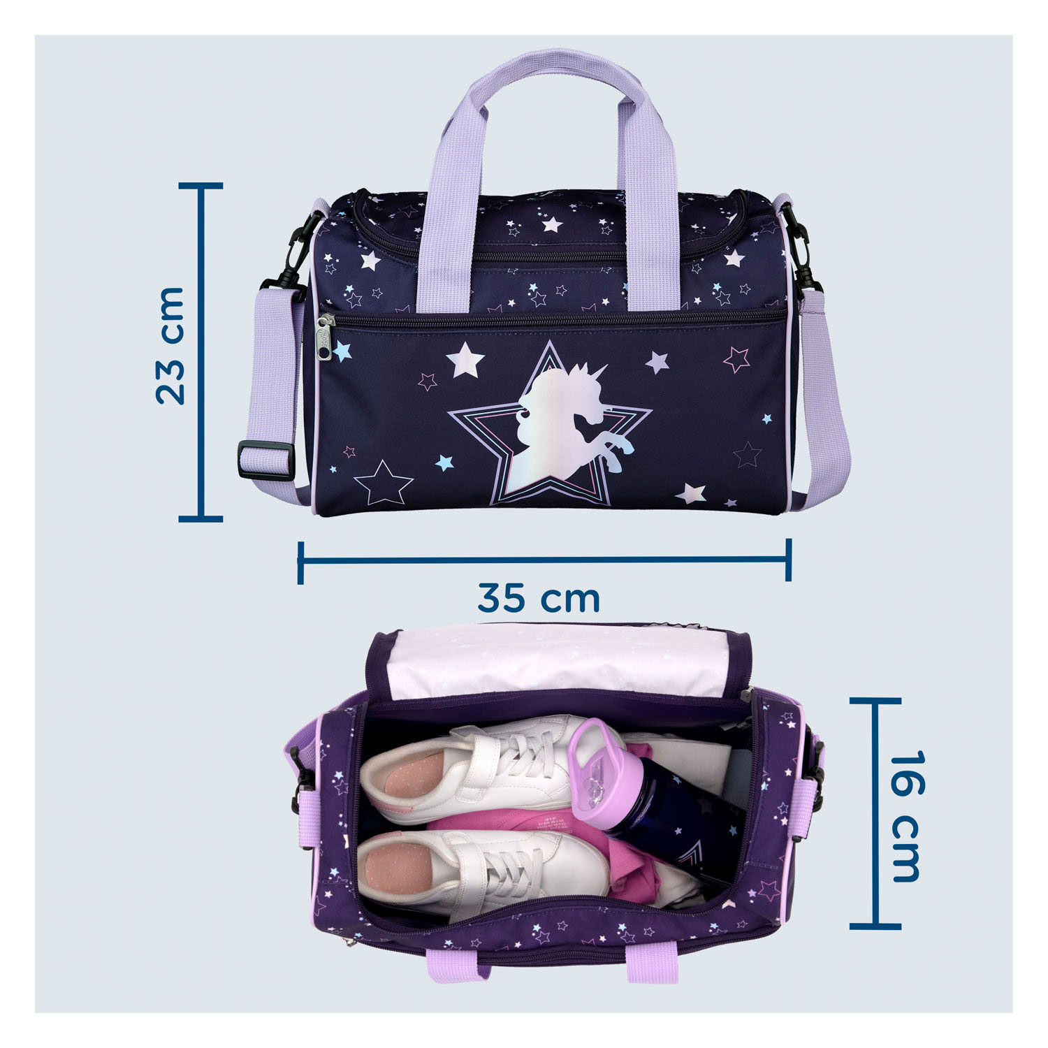 Sac de sport Dreamland Licorne