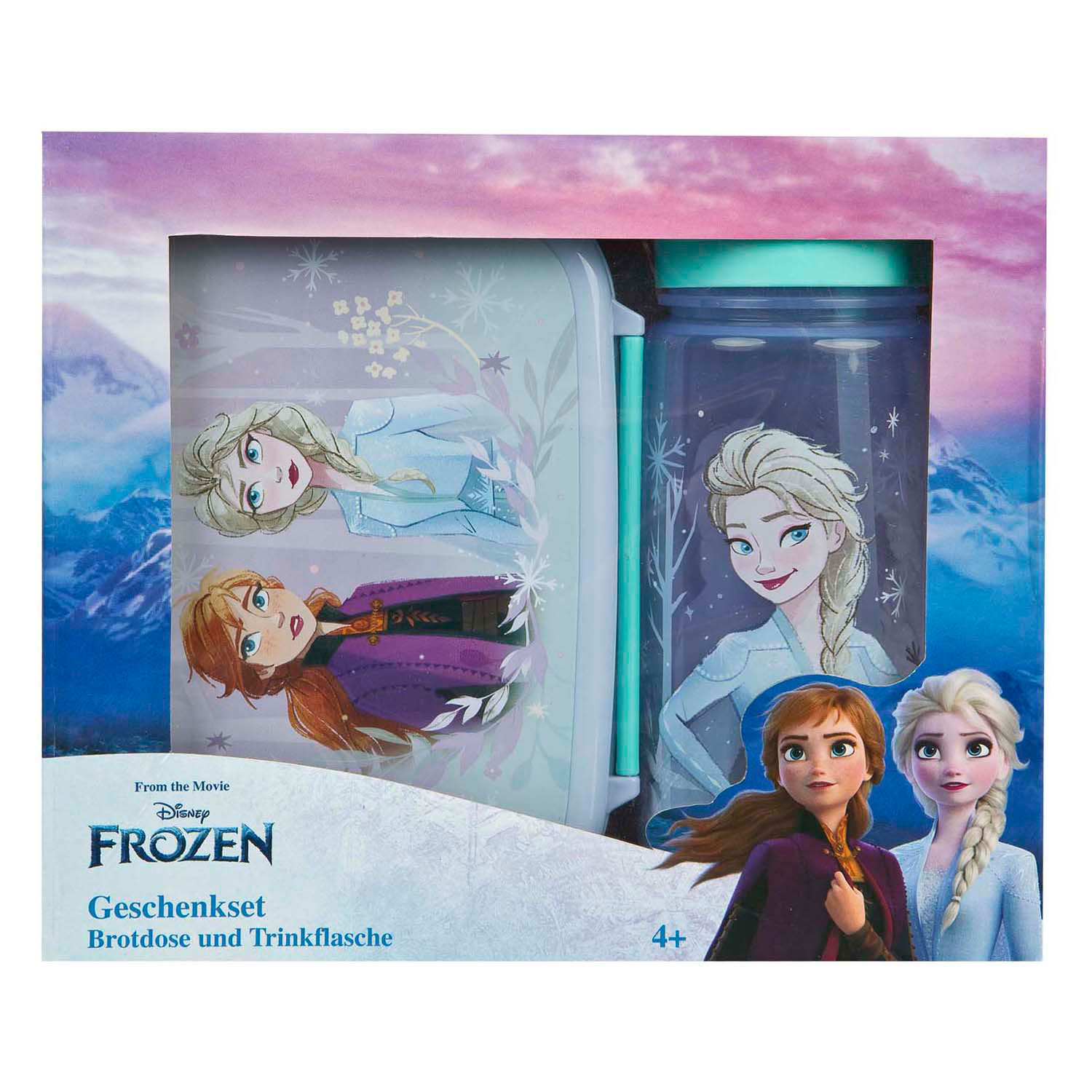 Broodtrommel en Drinkfles Frozen