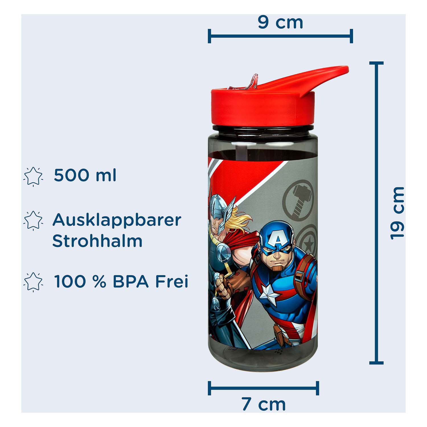 AERO Drinkfles Avengers, 500ml