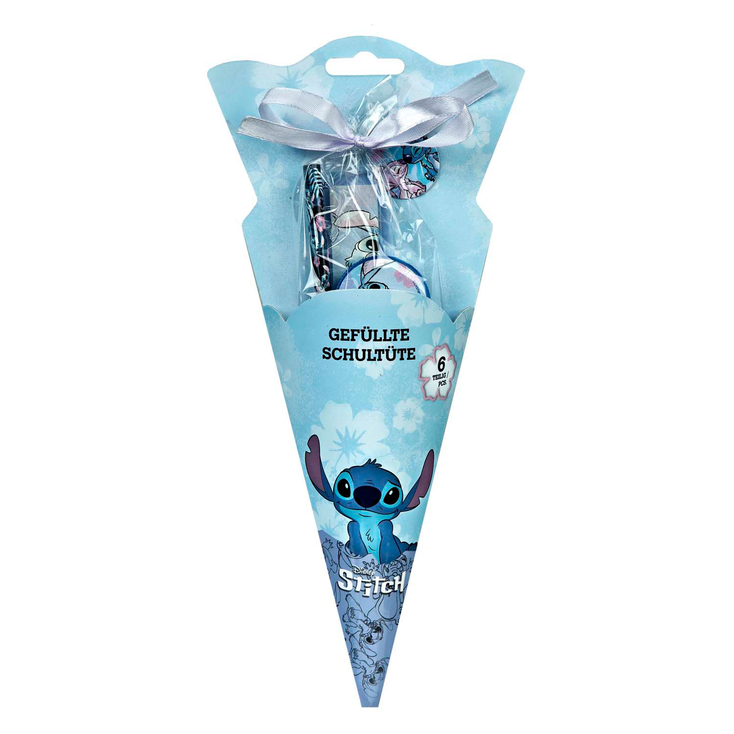 Stitch Schrijf Schoolset, 6dlg.