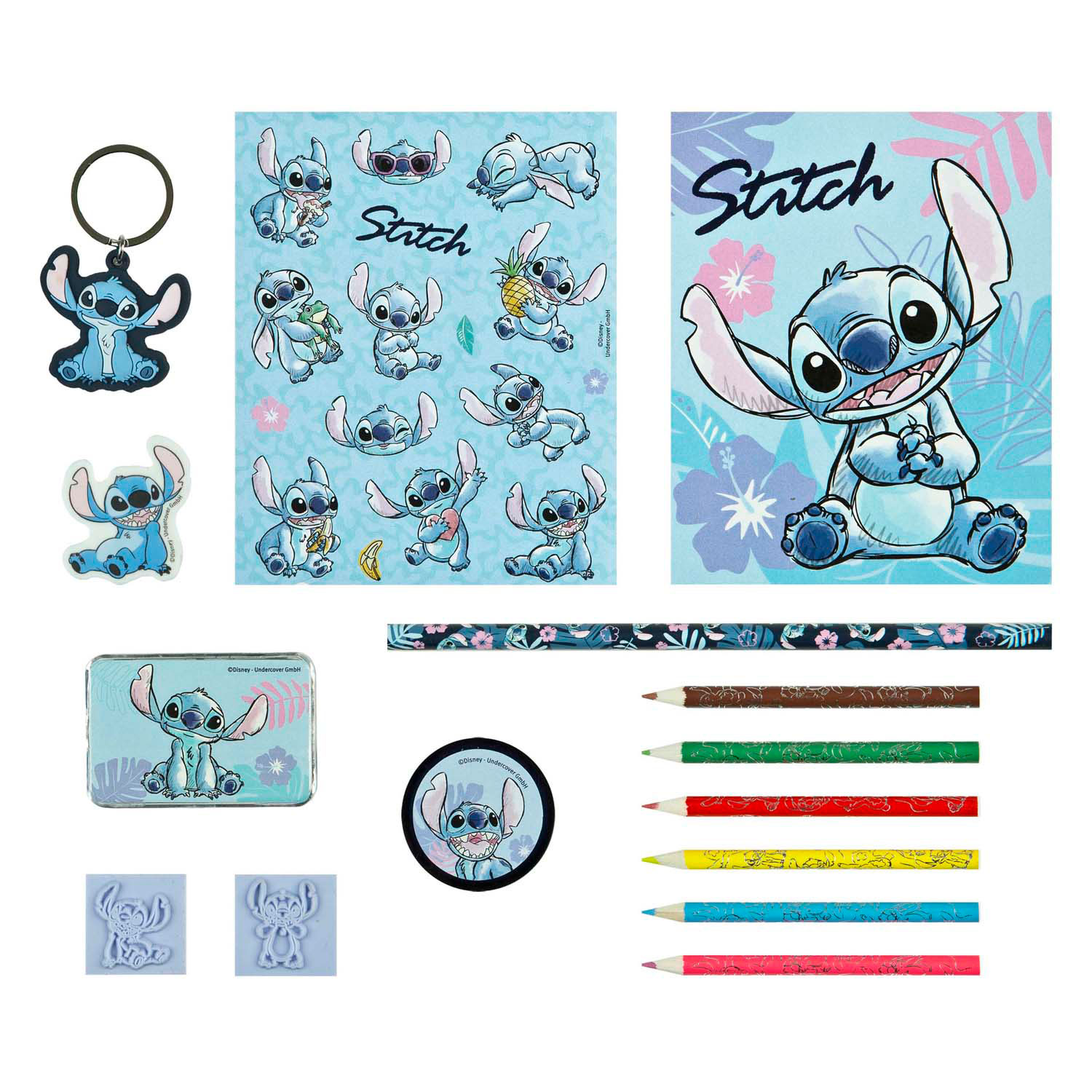 Stitch Mega-Kreativset im 3D-Koffer, 16-tlg.