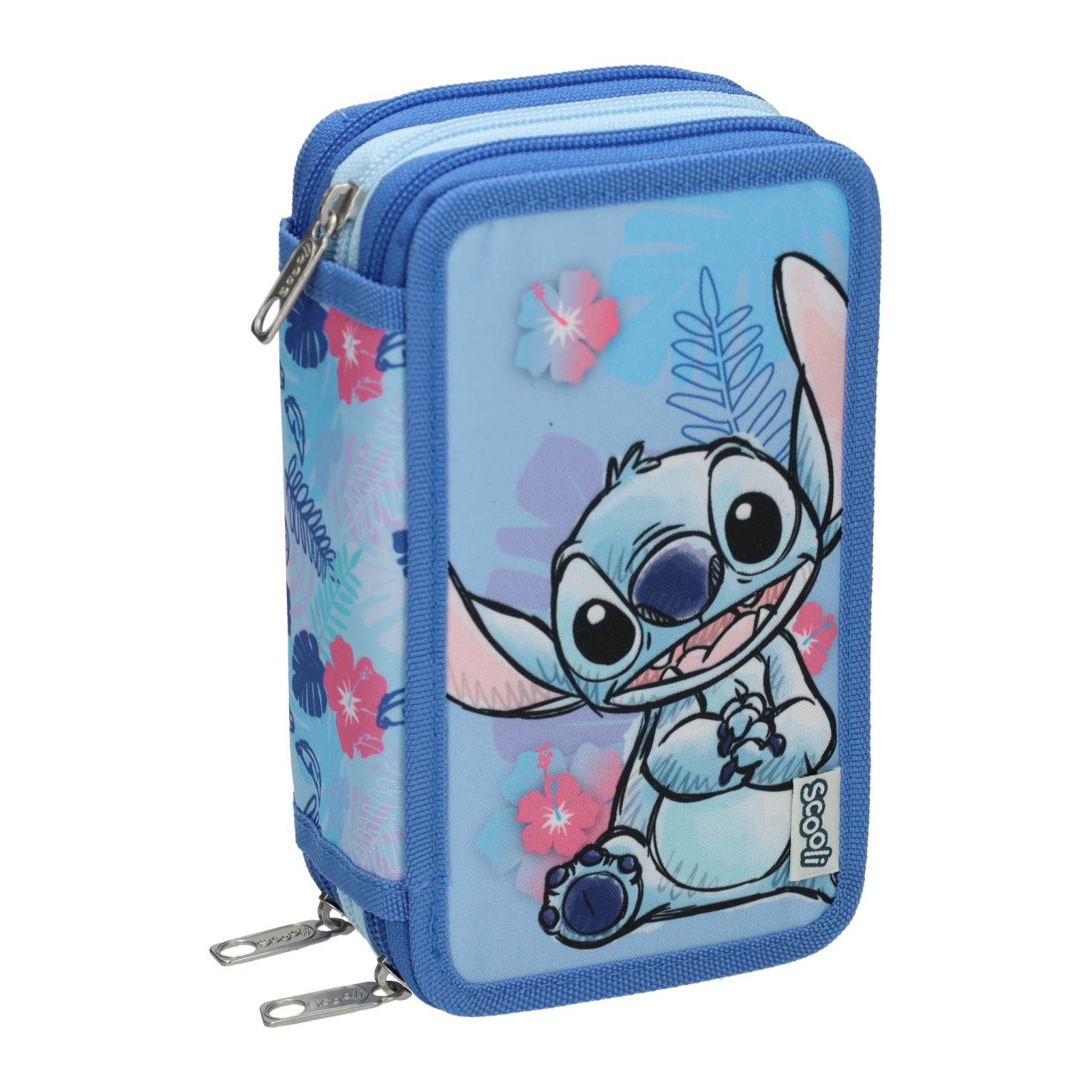 Stitch Gevuld 3-Vaks Etui