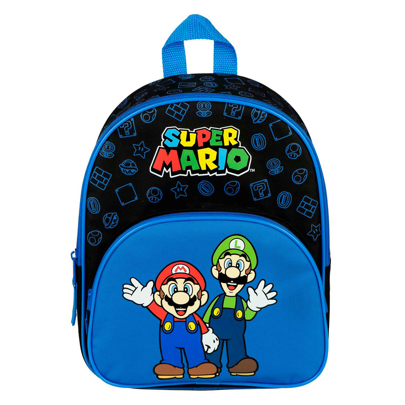 Rugzak met Voorvak Super Mario Blauw