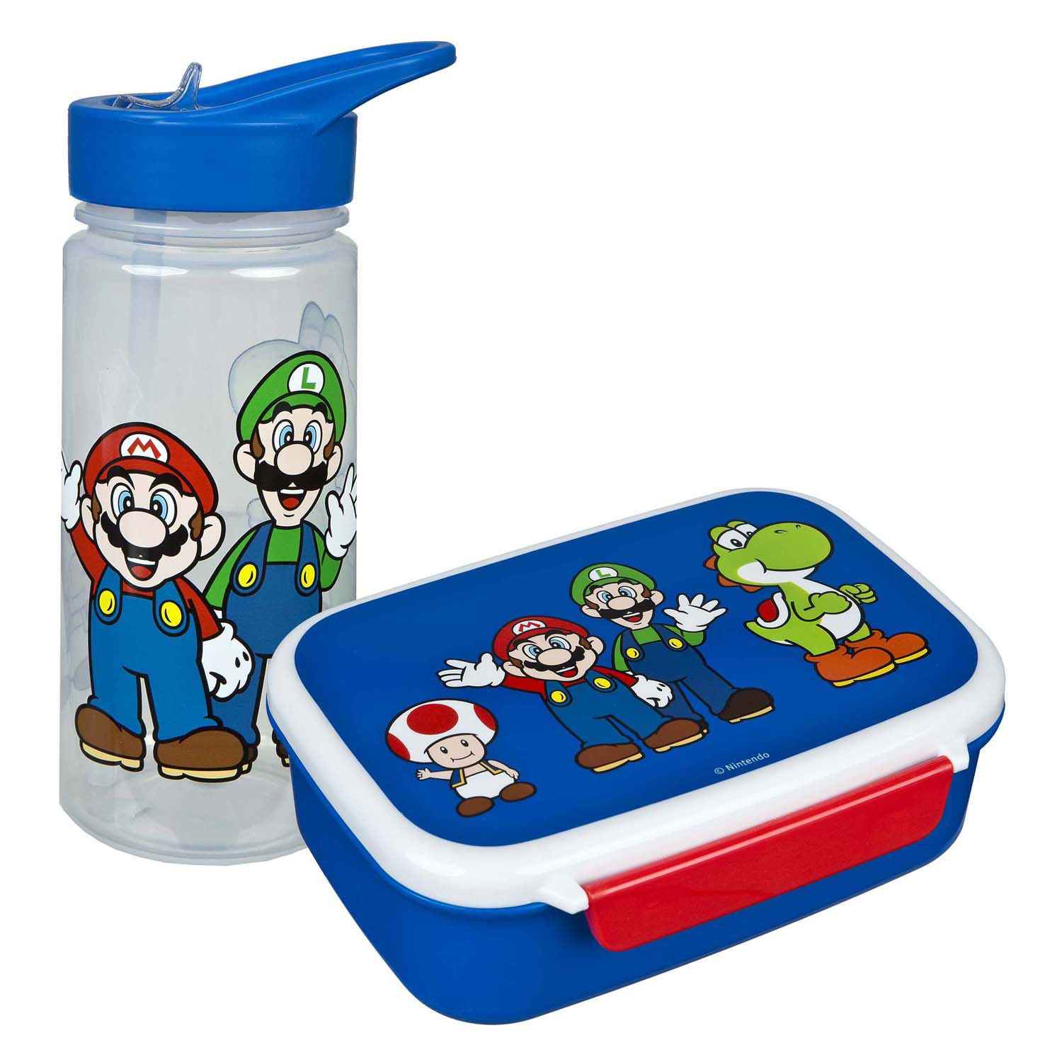 Broodtrommel en Drinkfles Super Mario