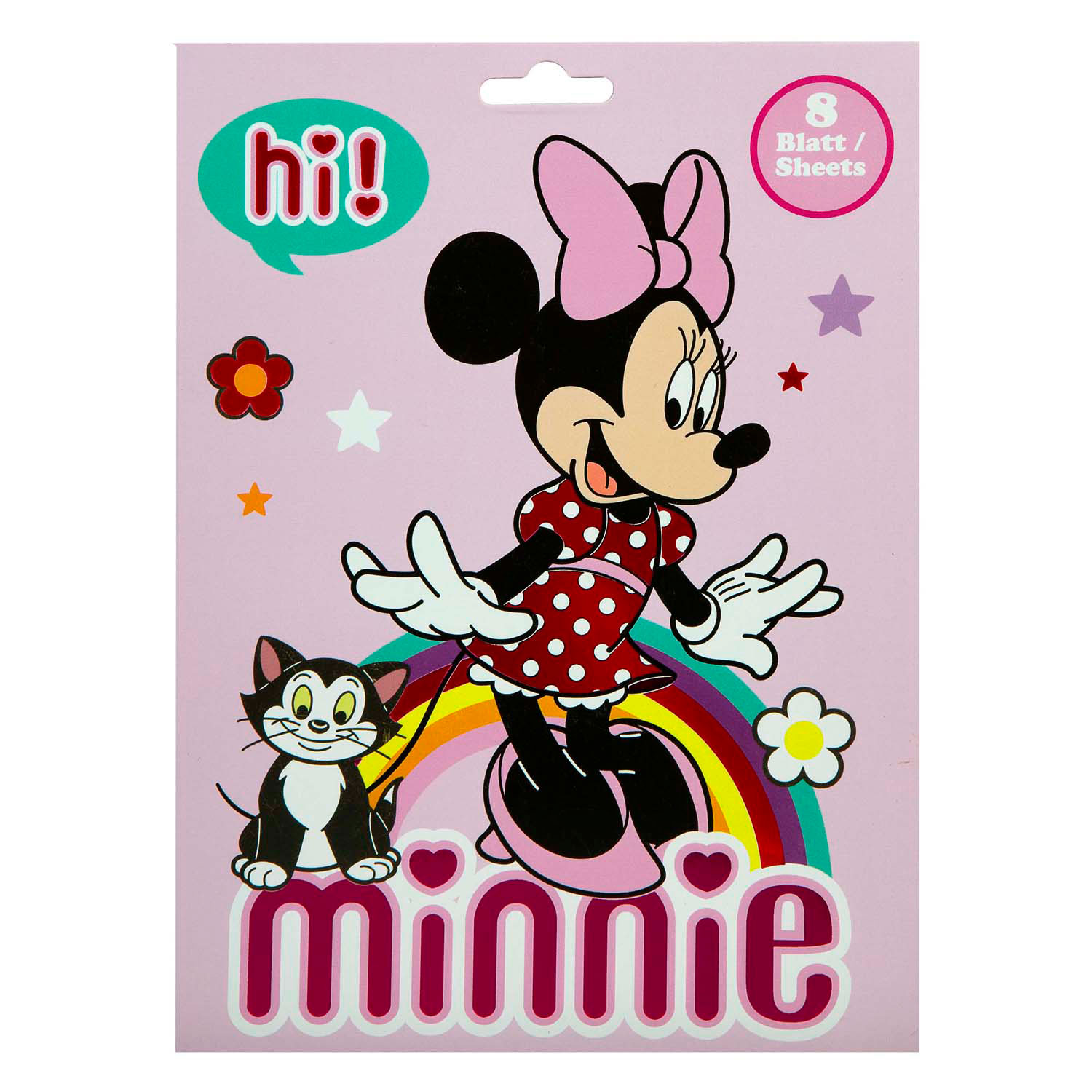 Stickerboek Minnie Mouse met 8 Vellen