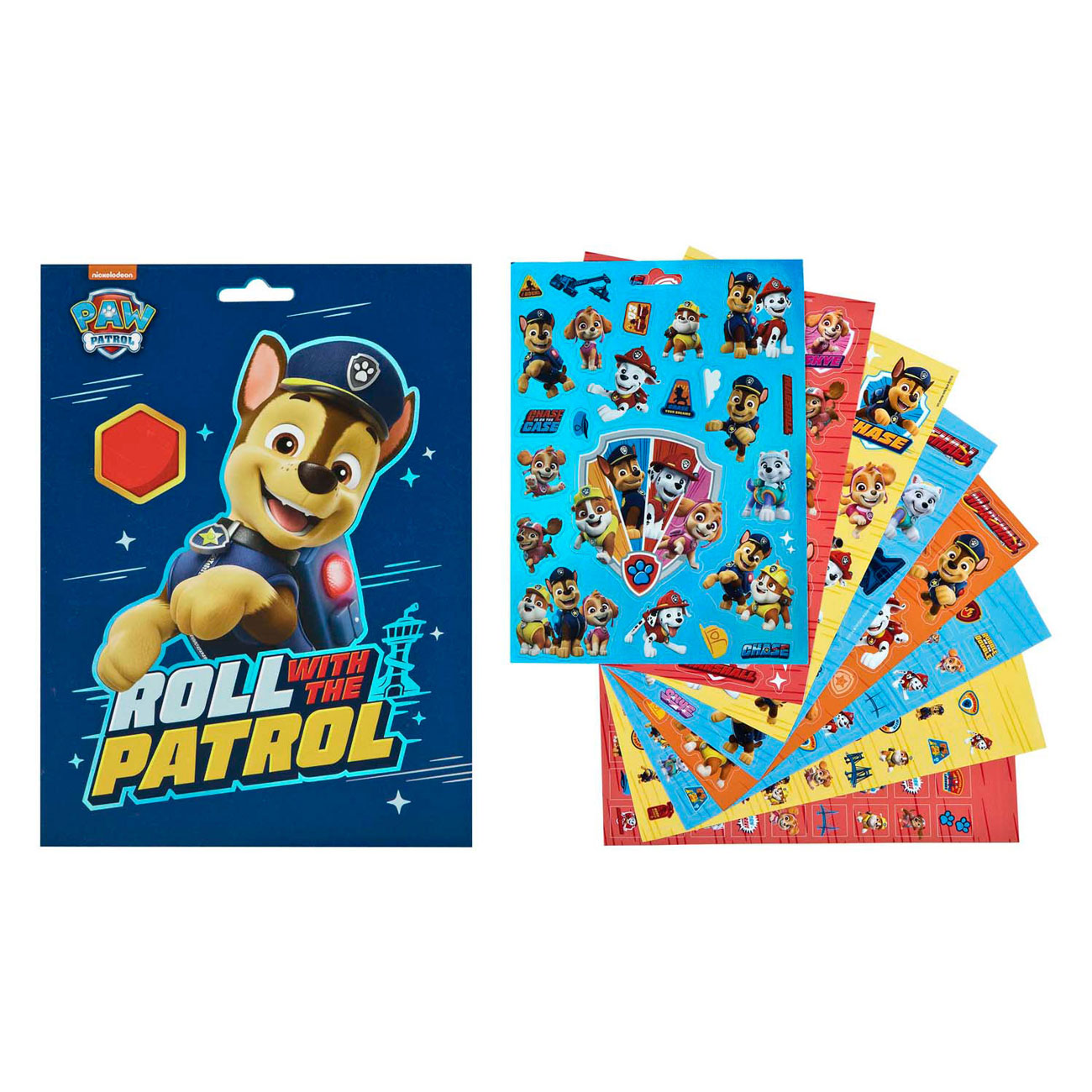 Stickerboek PAW Patrol met 8 Vellen