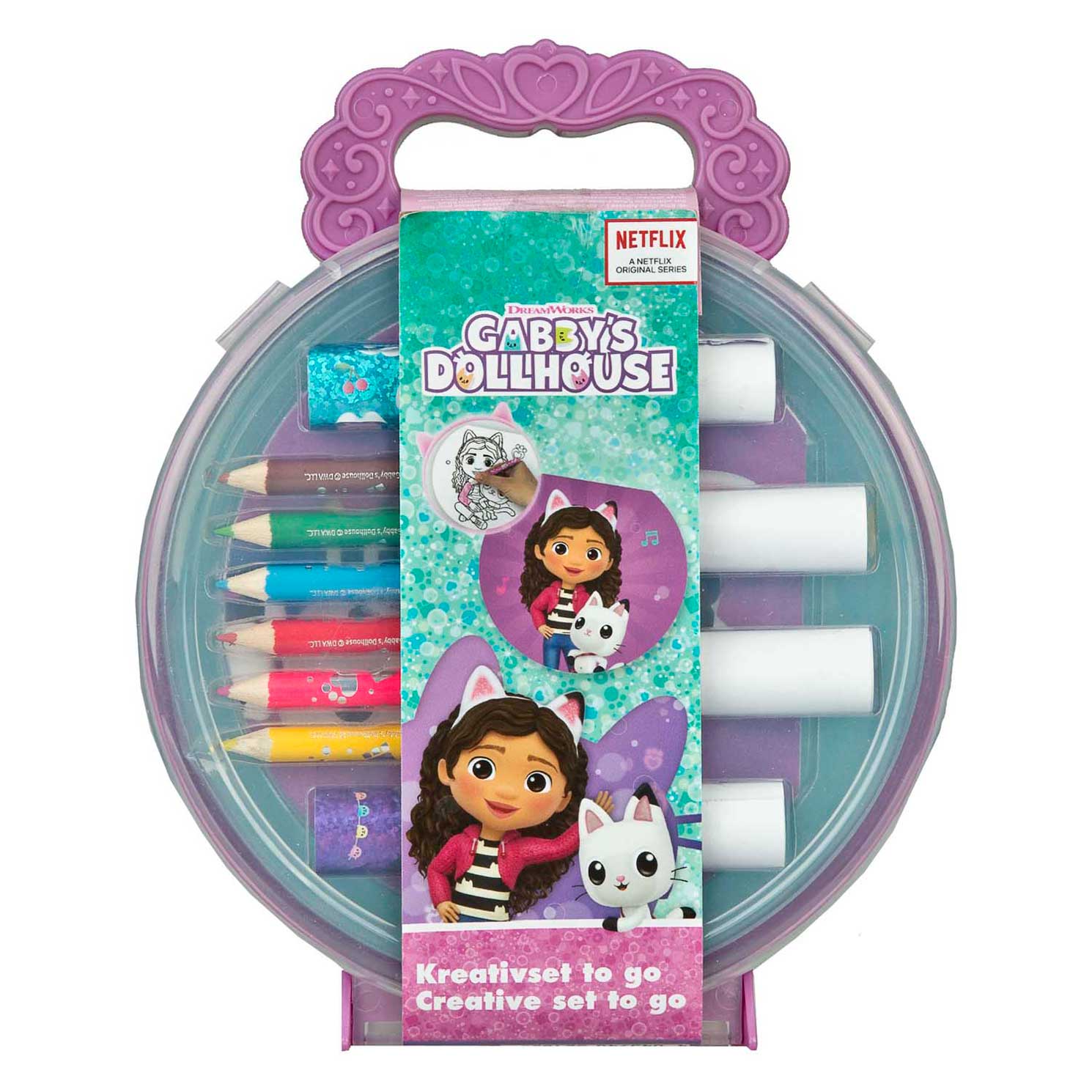 Gabby's Dollhouse -Kreativ-Malset im Koffer