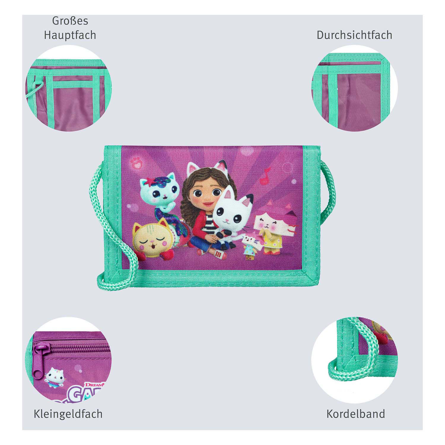 Portemonee Gabby's Poppenhuis