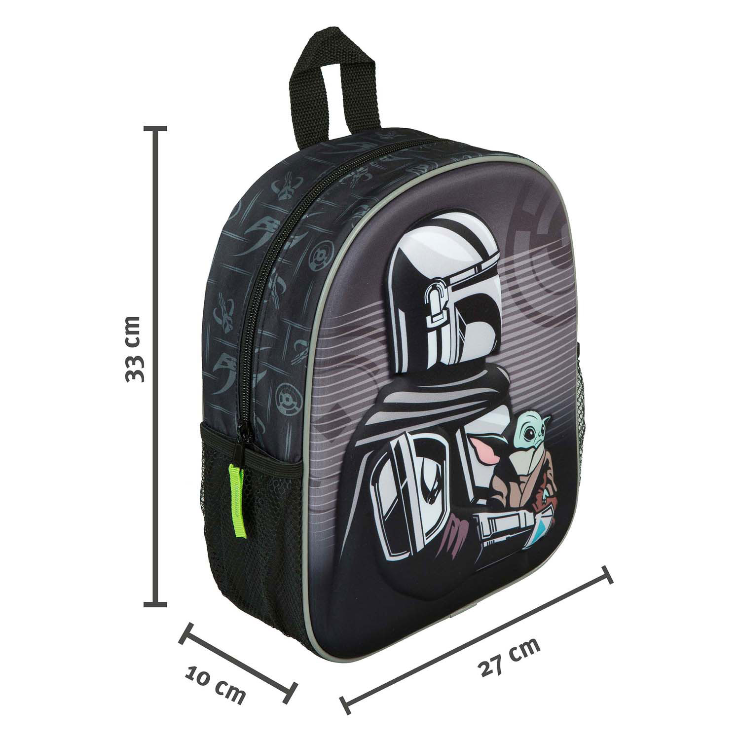 Rugzak Star Wars the Mandalorian en Grogu 3D