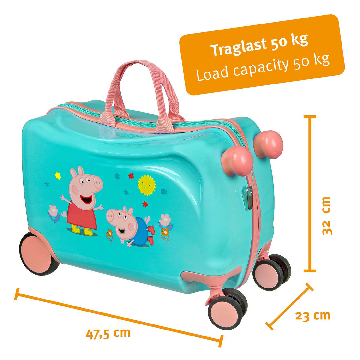 Trolleykoffer Ride-on Peppa Pig