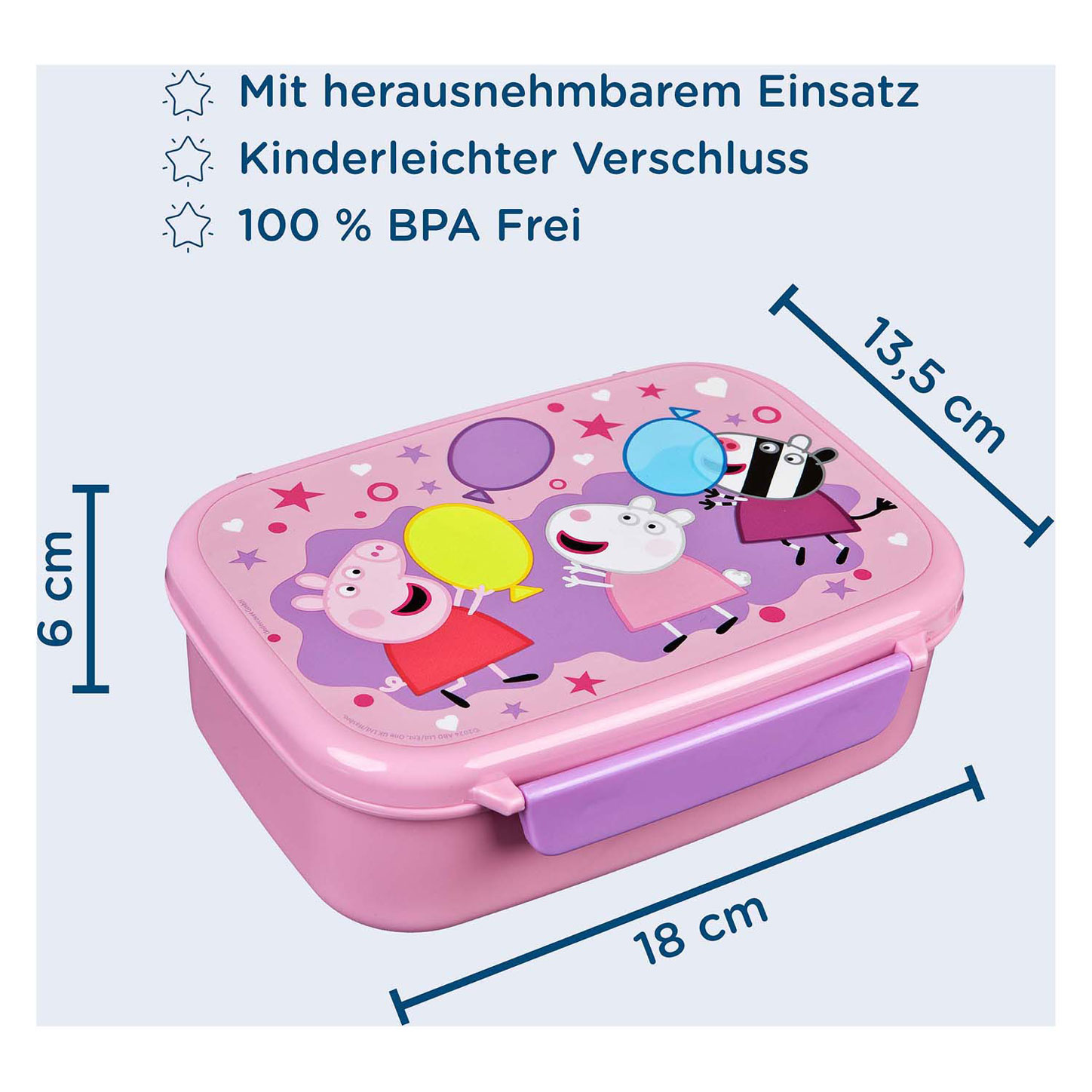 Broodtrommel Peppa Pig