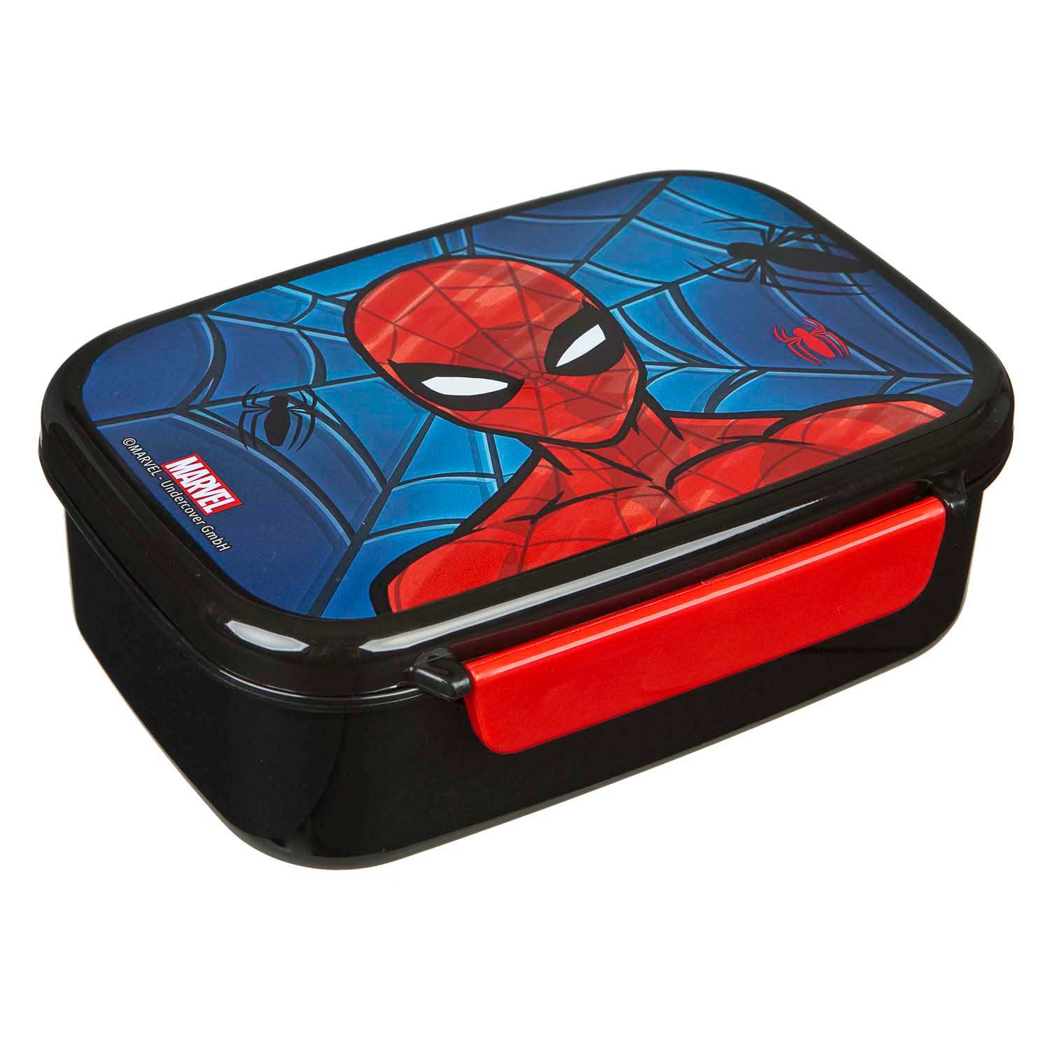 Broodtrommel en Drinkfles Spiderman