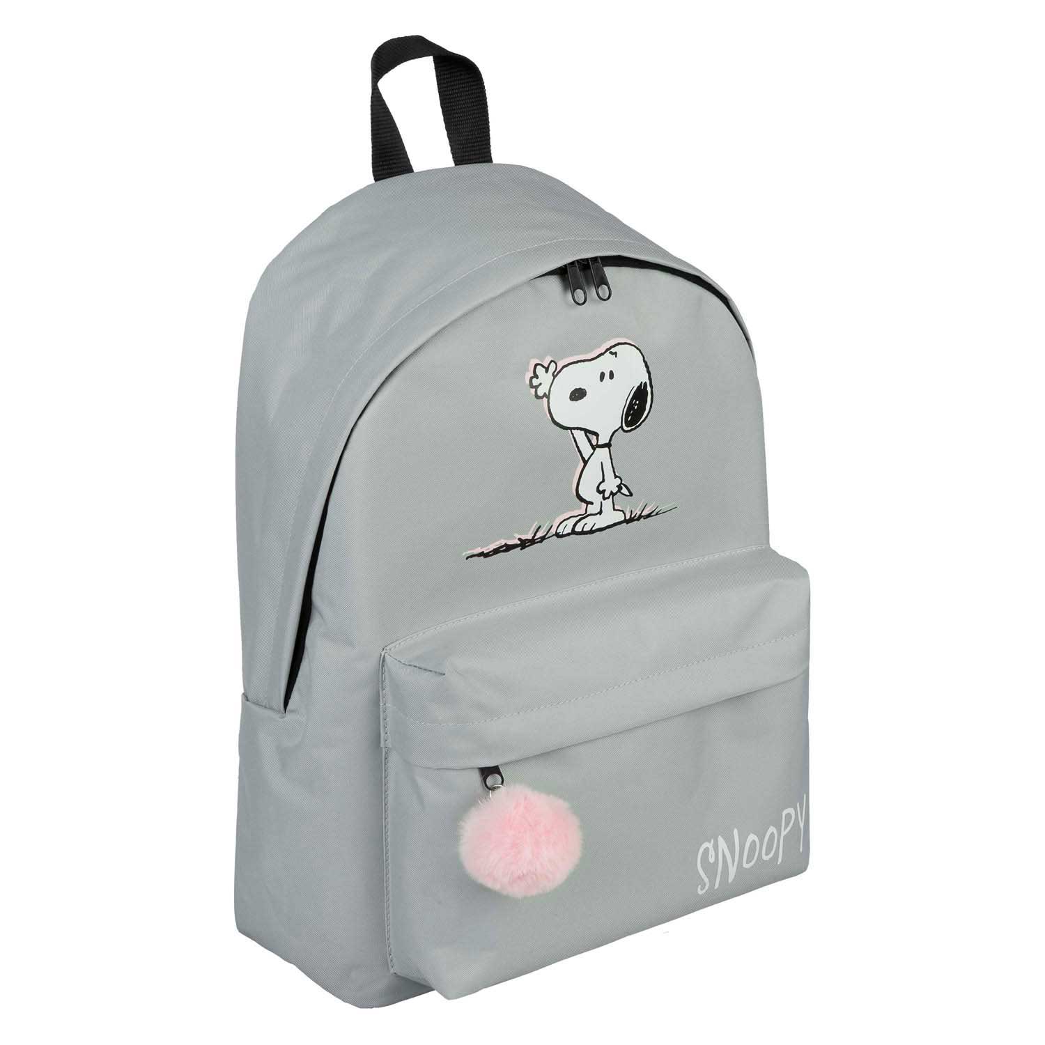 Rugzak Grijs - Snoopy