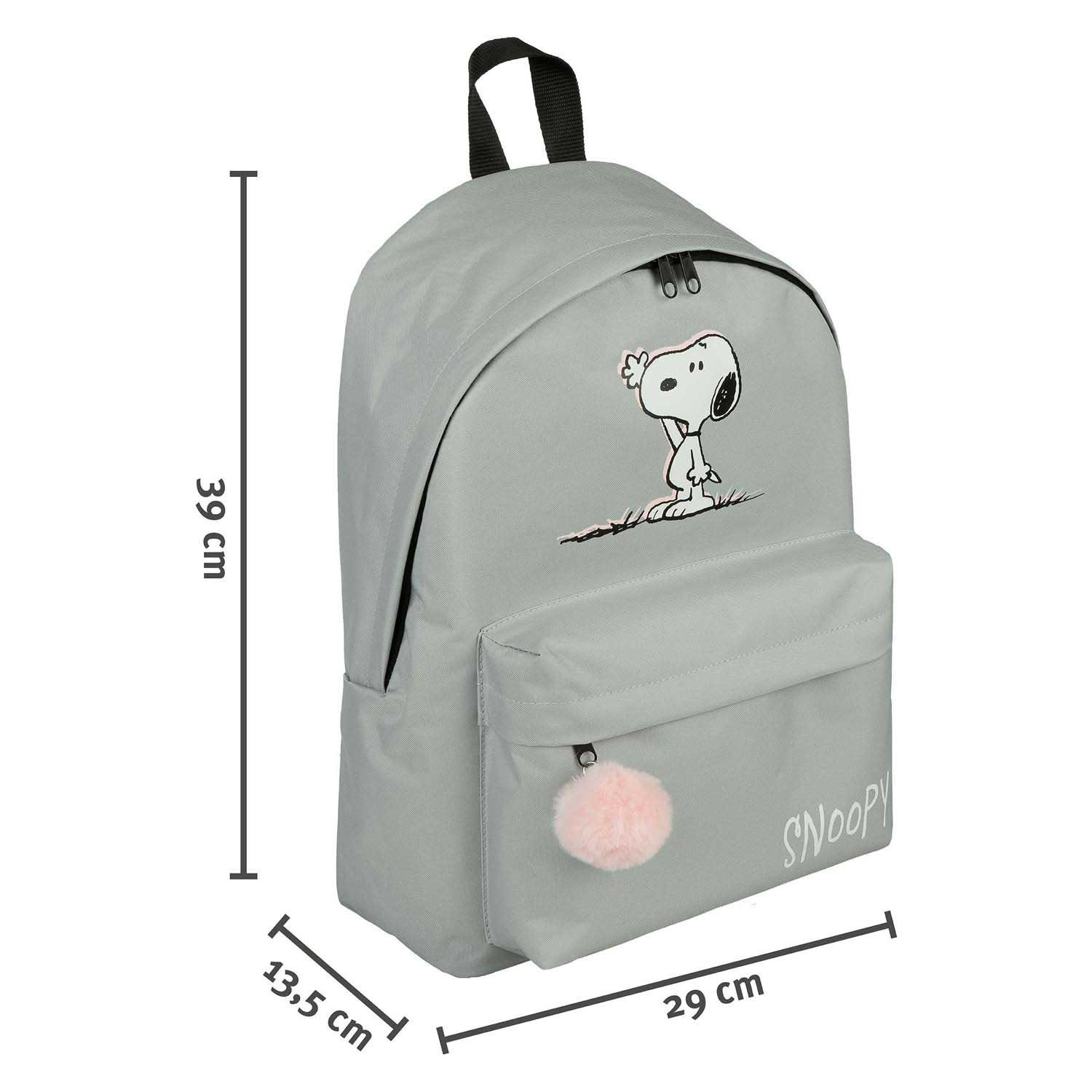Rugzak Grijs - Snoopy