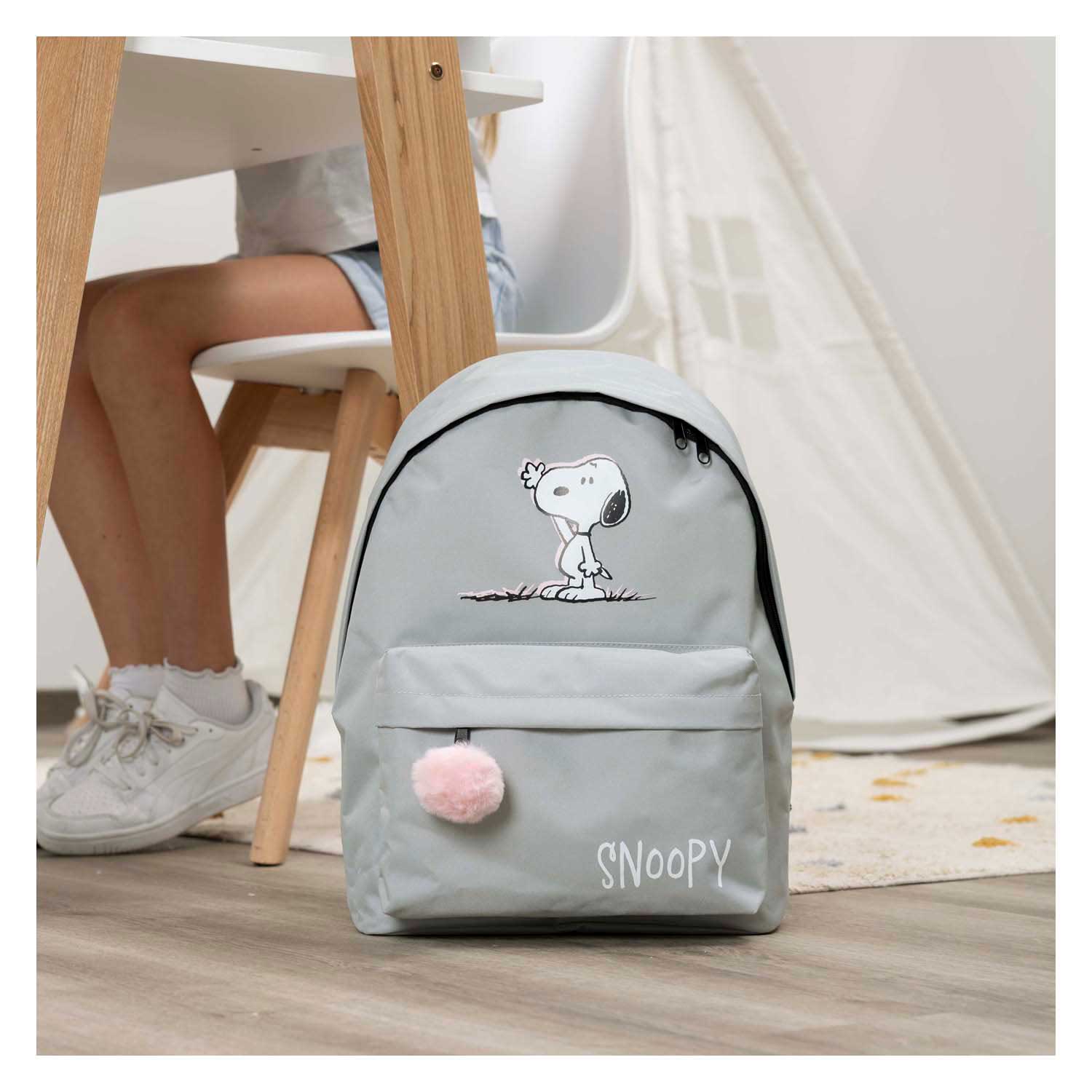 Rugzak Grijs - Snoopy