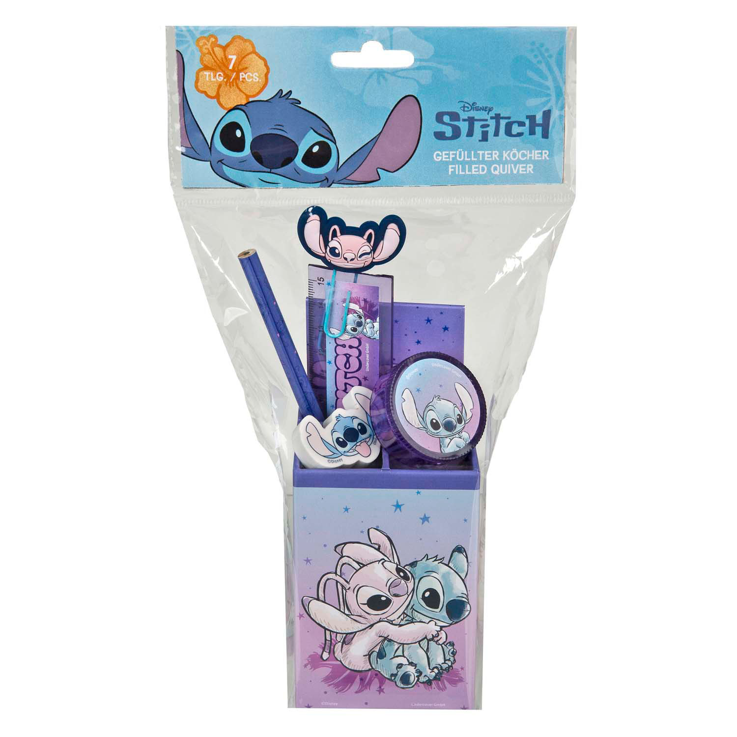 Stitch Bureauset - 7-teilig.