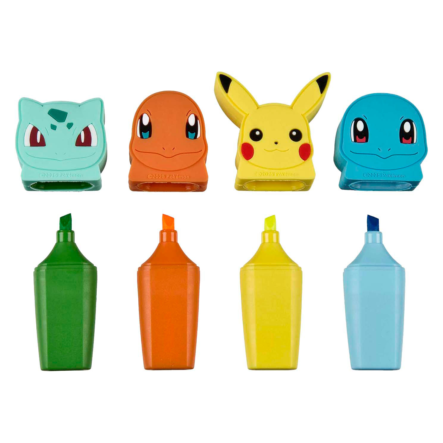 Mini Markeerstiften Pokemon - 4st.