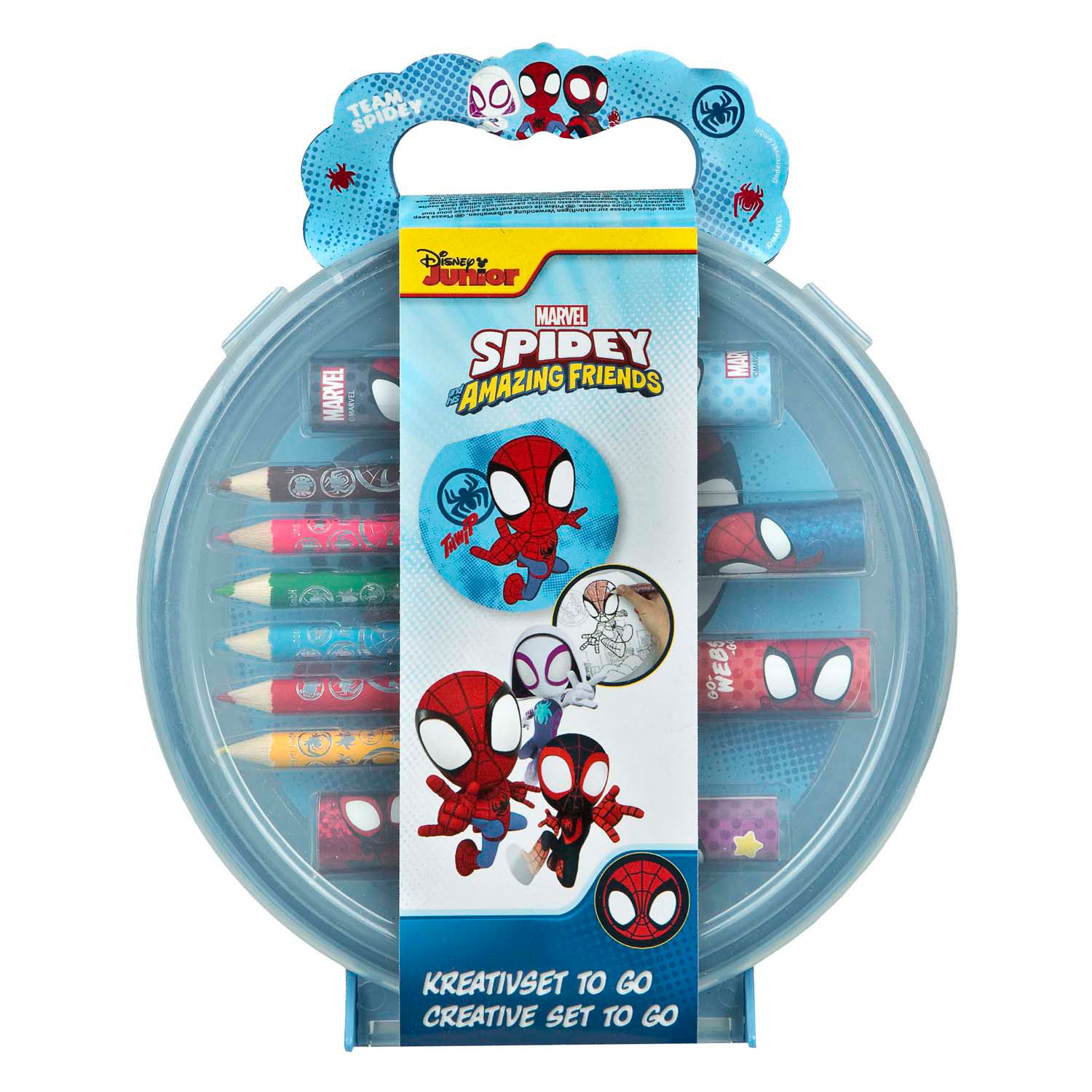 Kleurset To Go Spidey met Kleurpotloden en Stickers