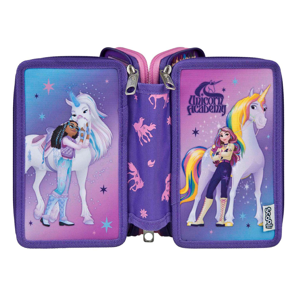 Gevuld Etui Unicorn Academy