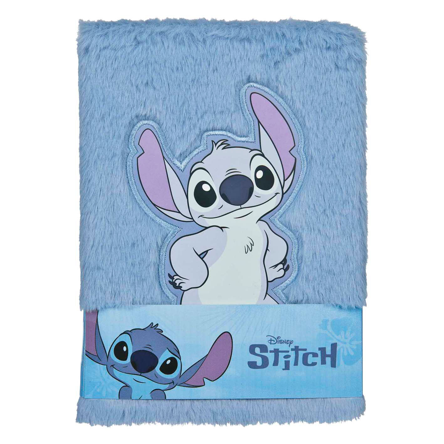 Carnet en peluche A5 Stitch