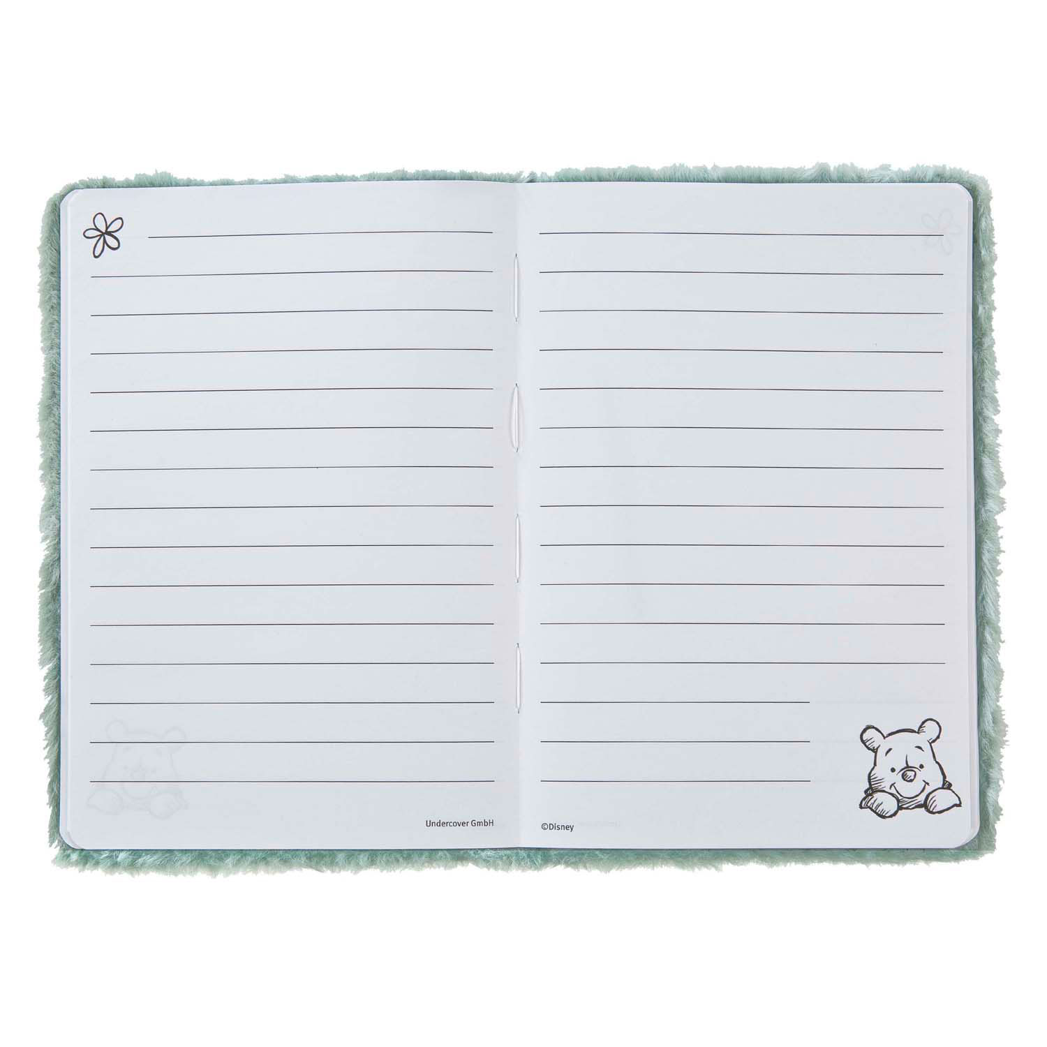 Pluche Notitieboek A5 Winnie de Poeh