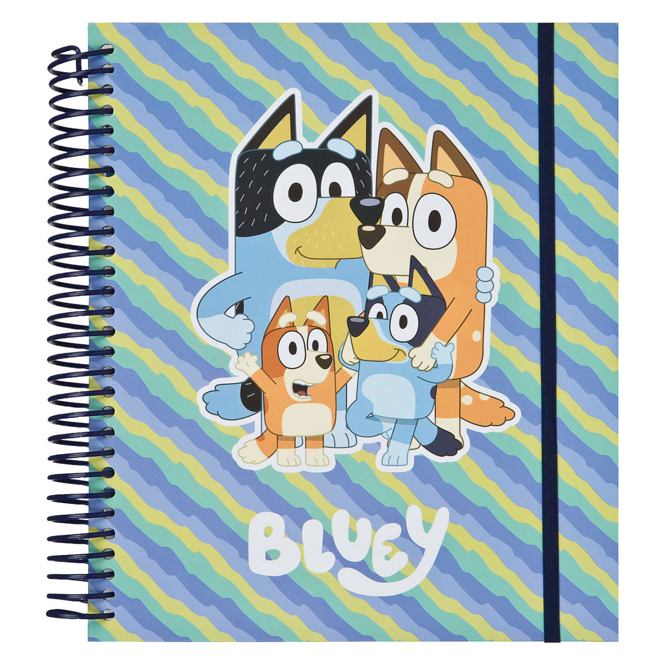 Stencil en Kleurset Bluey - 49dlg.