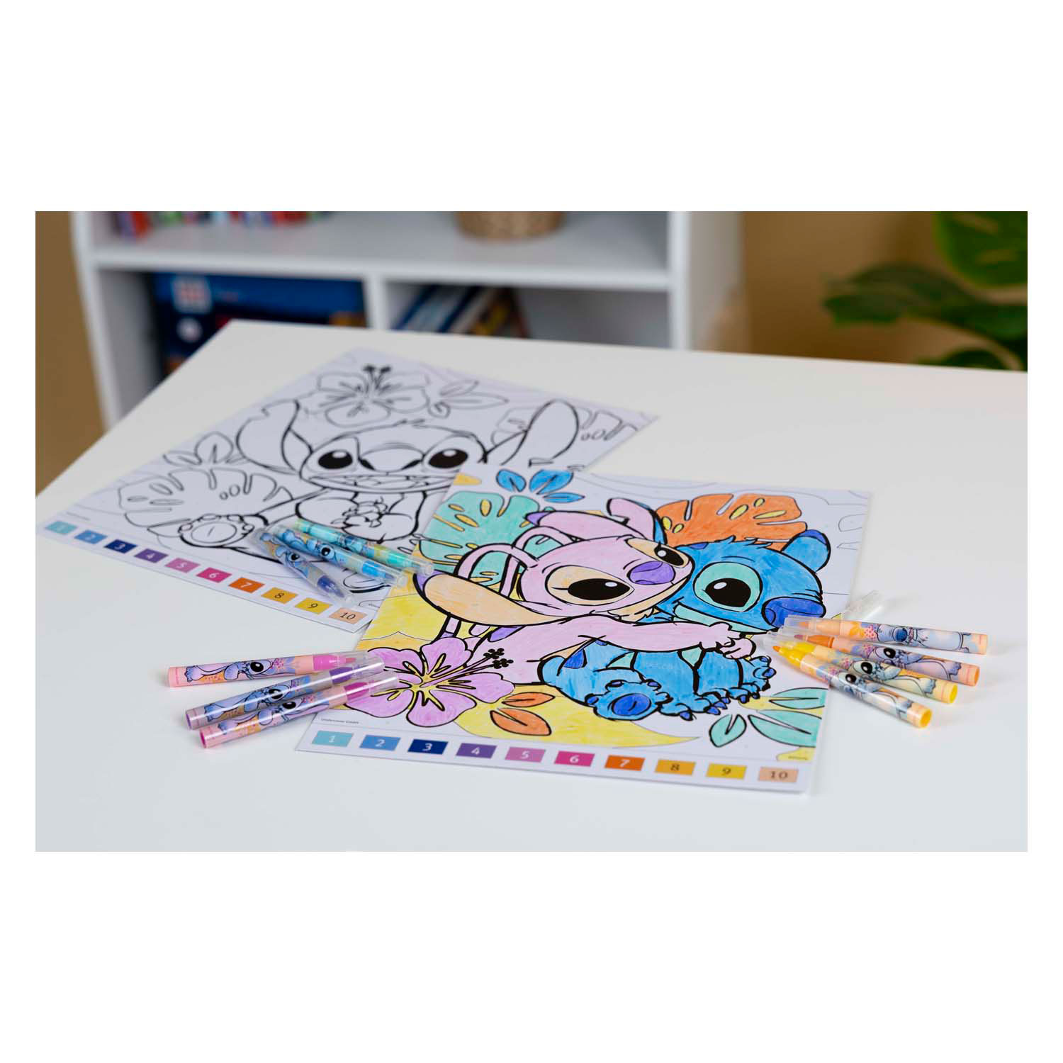Kleuren op Nummer Set Stitch