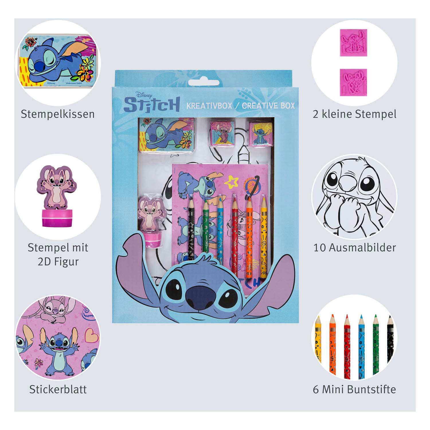 Creativiteitsdoos Stitch - 21dlg.