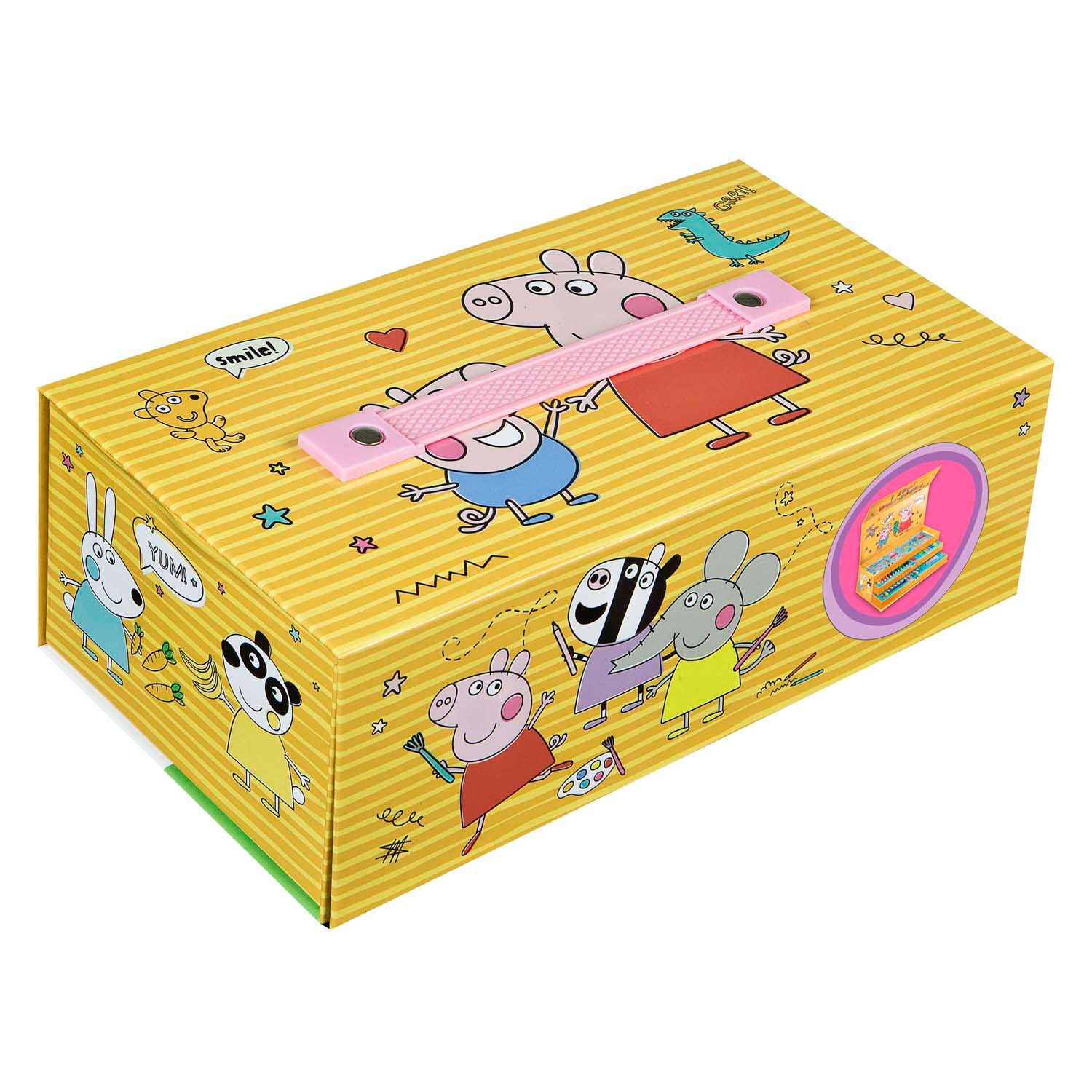 Malkoffer Peppa Pig - 44-teilig.