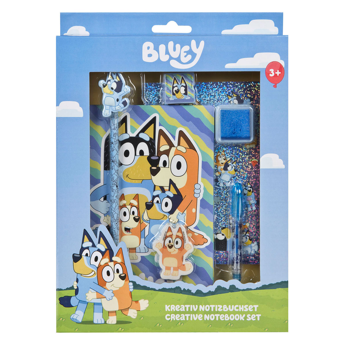 Bluey Notizblock-Set - 7-teilig.