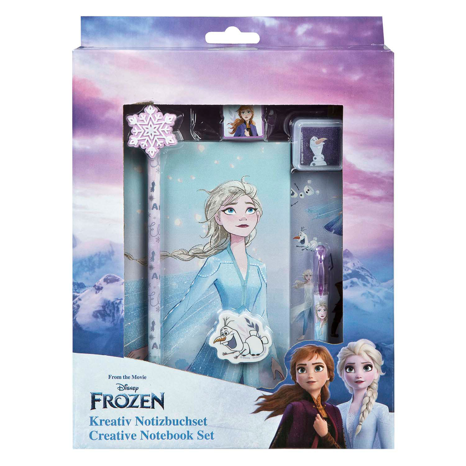 Notitieblok Set Frozen - 7dlg.