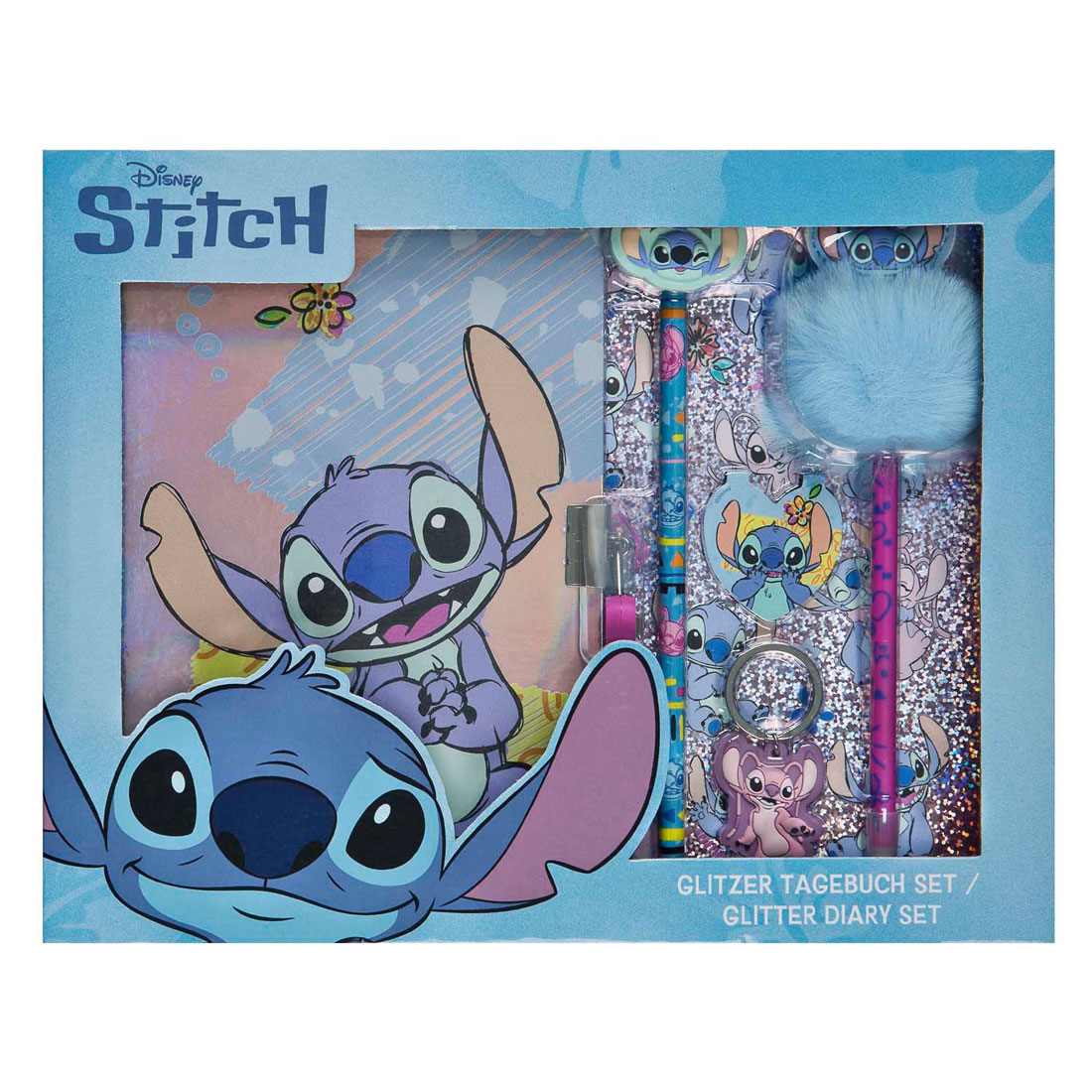 Glitter Dagboek Set Stitch - 6dlg.