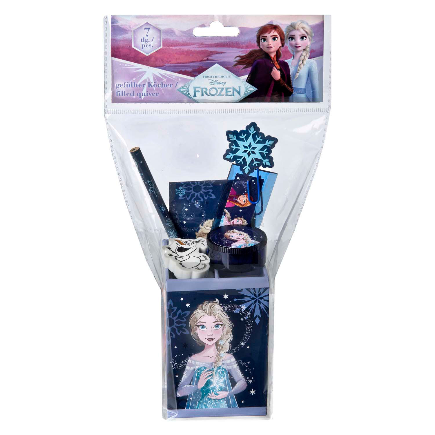 Schreibtischset Frozen - 7-teilig.