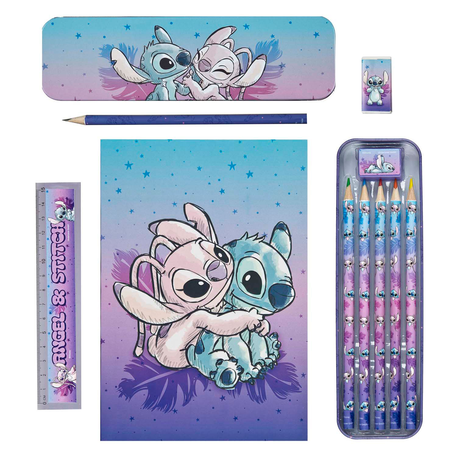 Schrijfwaren Set Stitch - 11dlg.