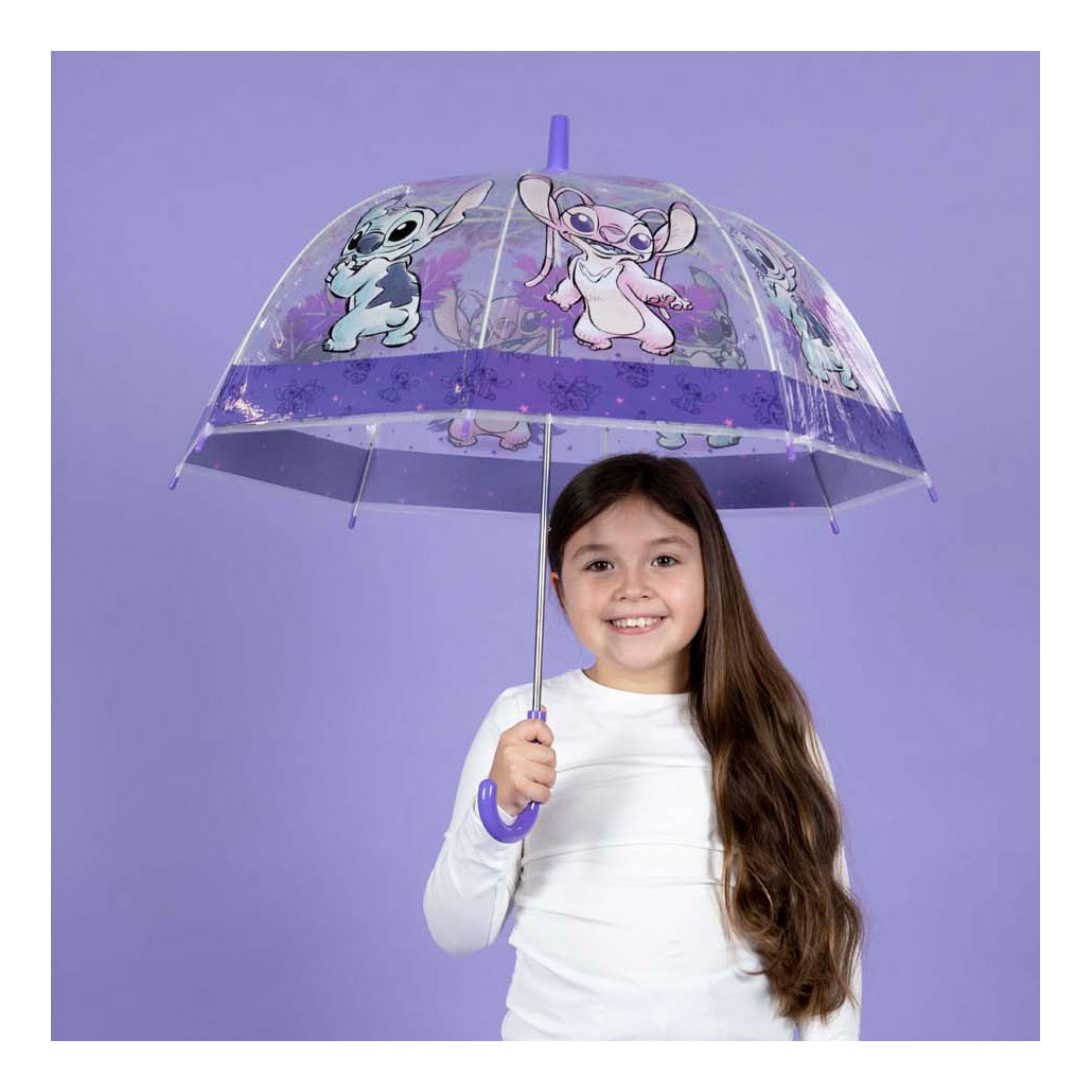 Point de parapluie transparent