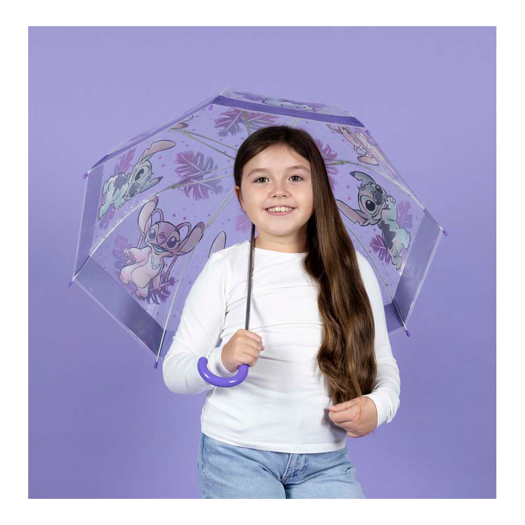 Point de parapluie transparent