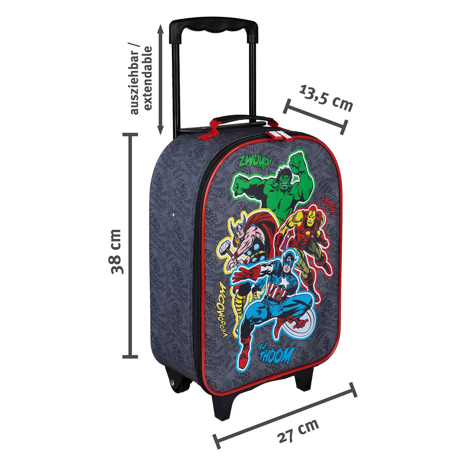 Trollykoffer Marvel Avengers