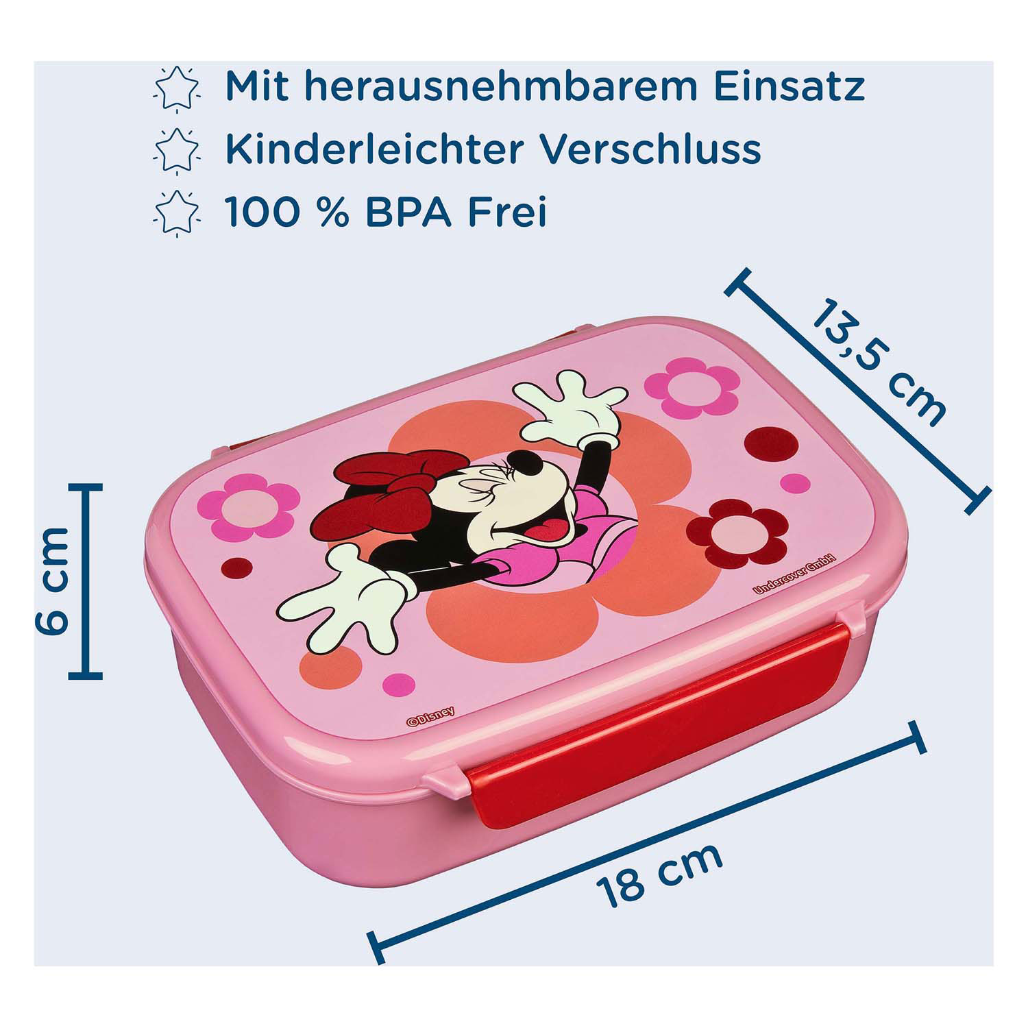 Minnie Mouse Lunchbox- und Trinkbecher-Set