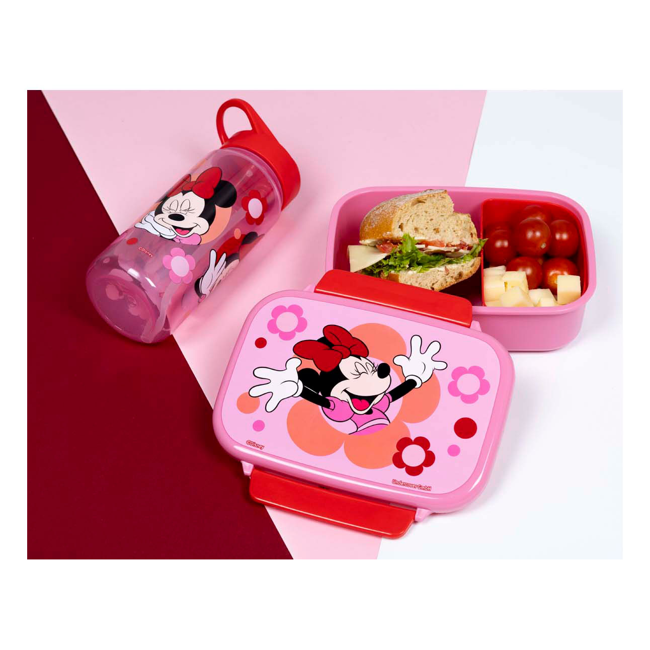 Minnie Mouse Lunchbox- und Trinkbecher-Set