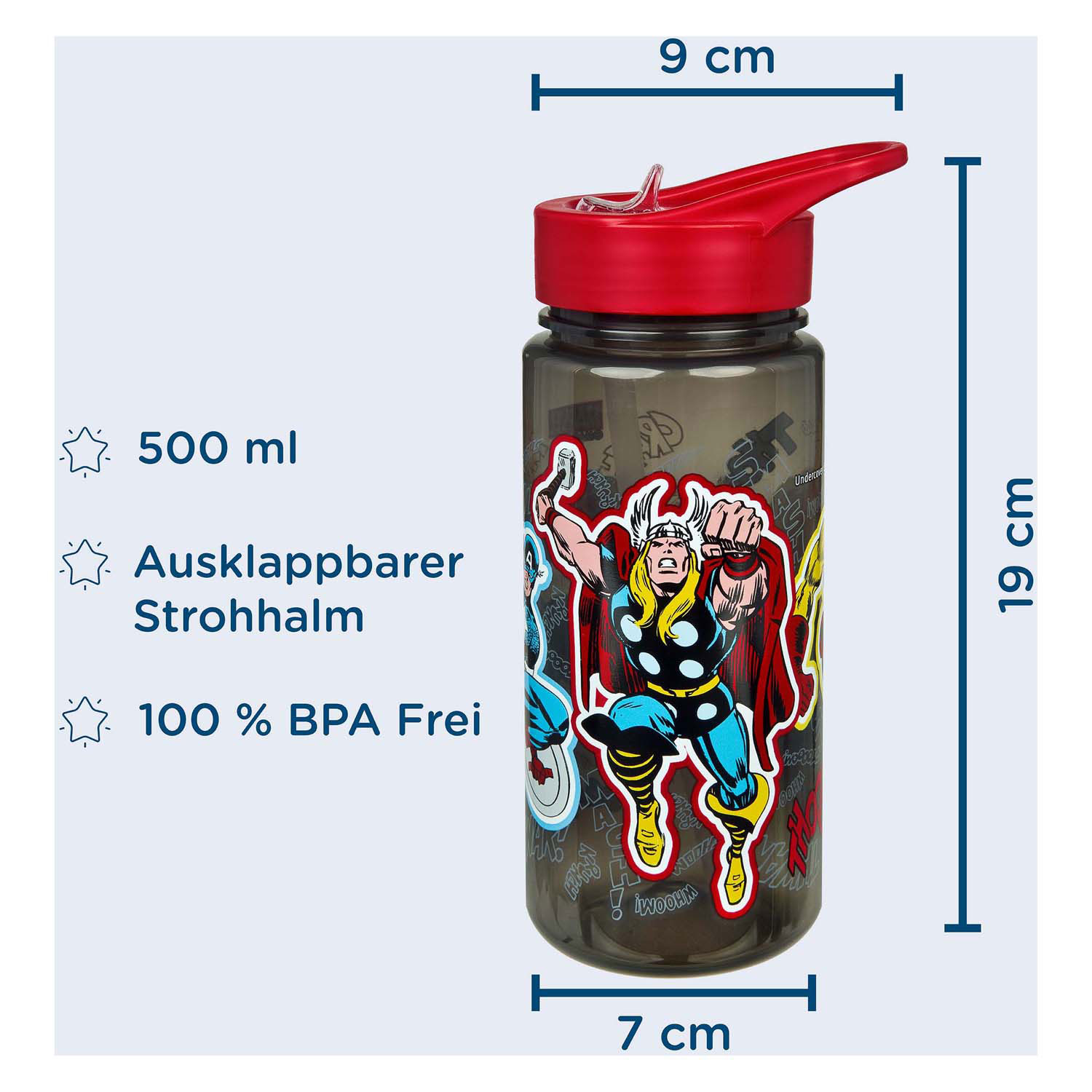 Gourde AERO Marvel Avengers - 500 ml