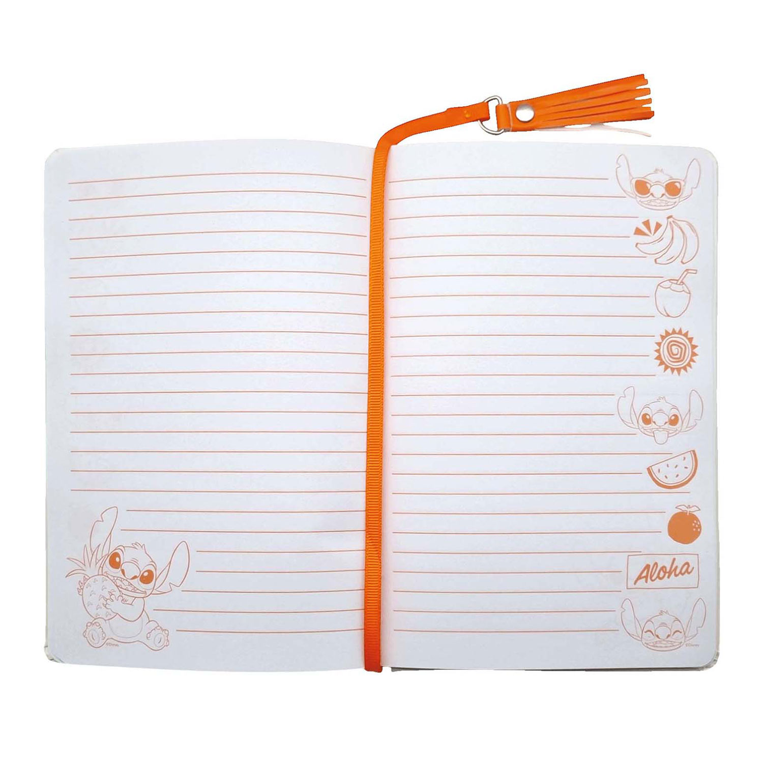 Carnet de notes Stitch Glitter