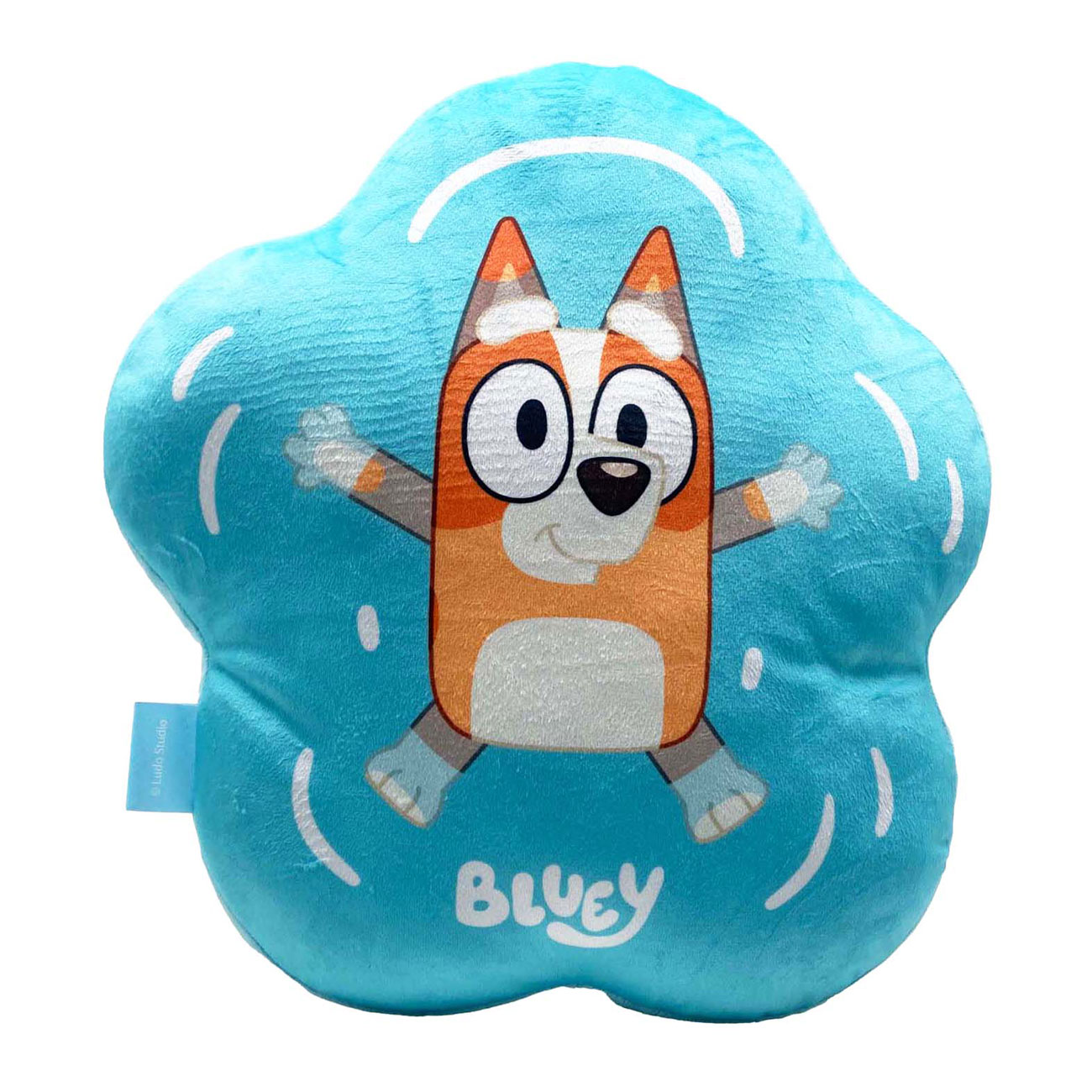 Coussin en forme de Bluey