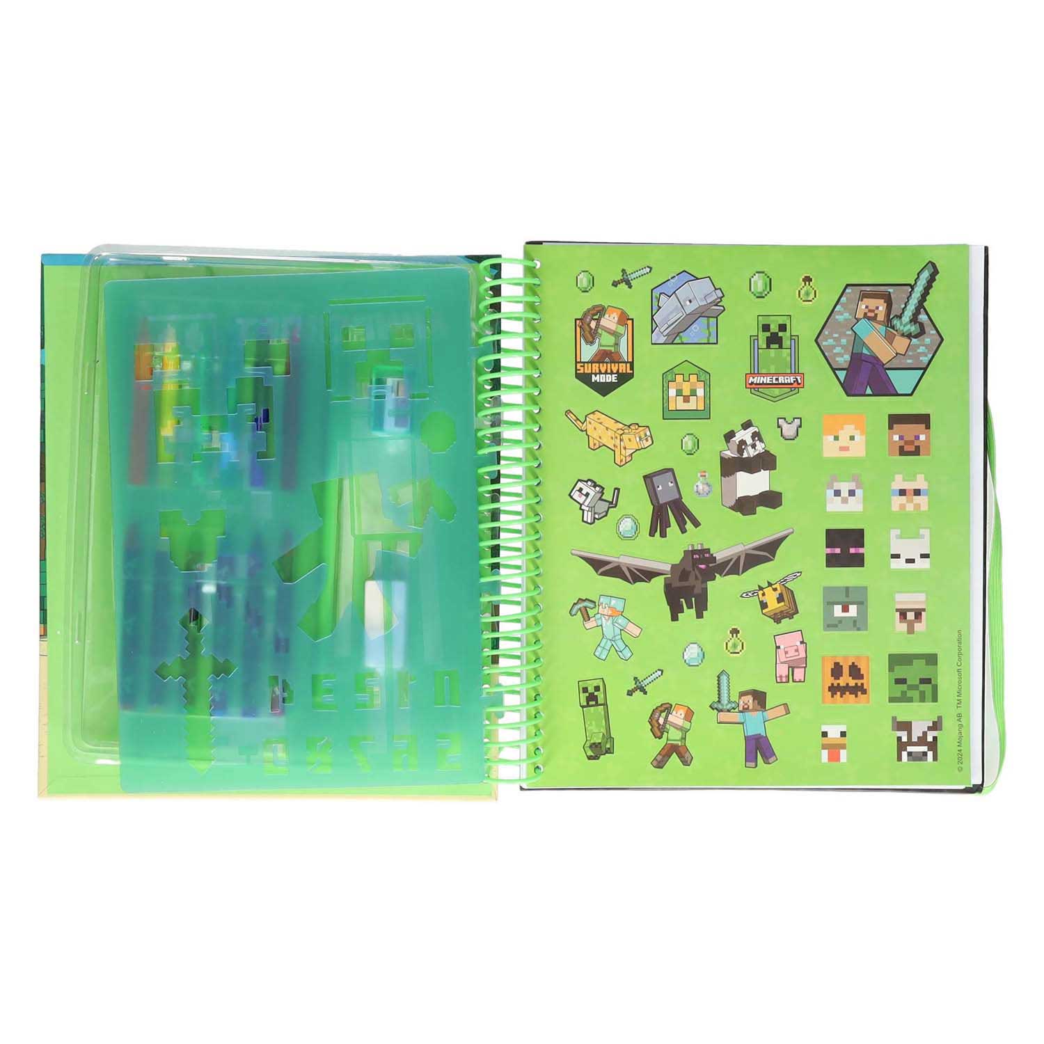 Minecraft Super Activiteitenboek met Stickers