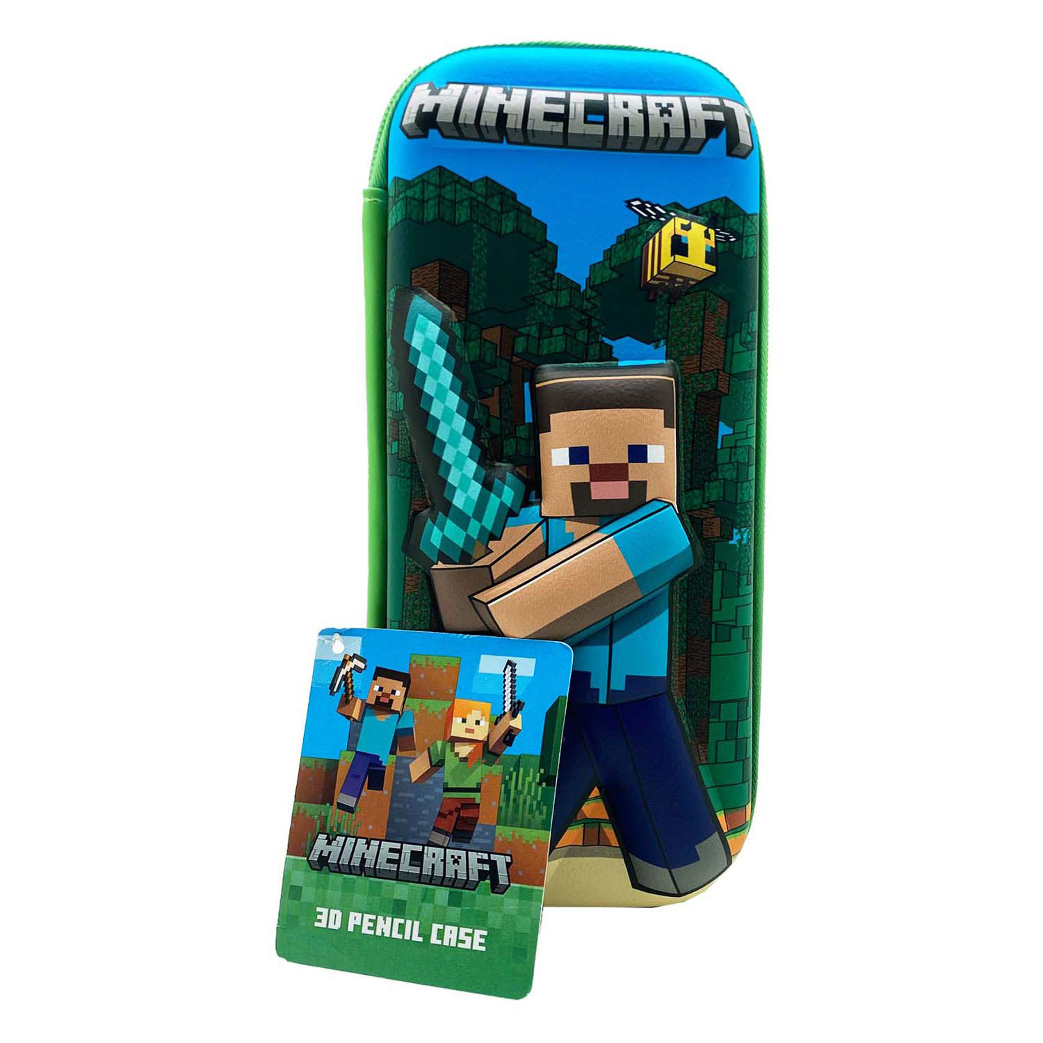 Minecraft 3D-Federmäppchen