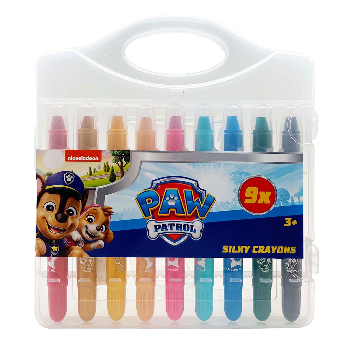 Crayons gel soyeux Pat' Patrouille
