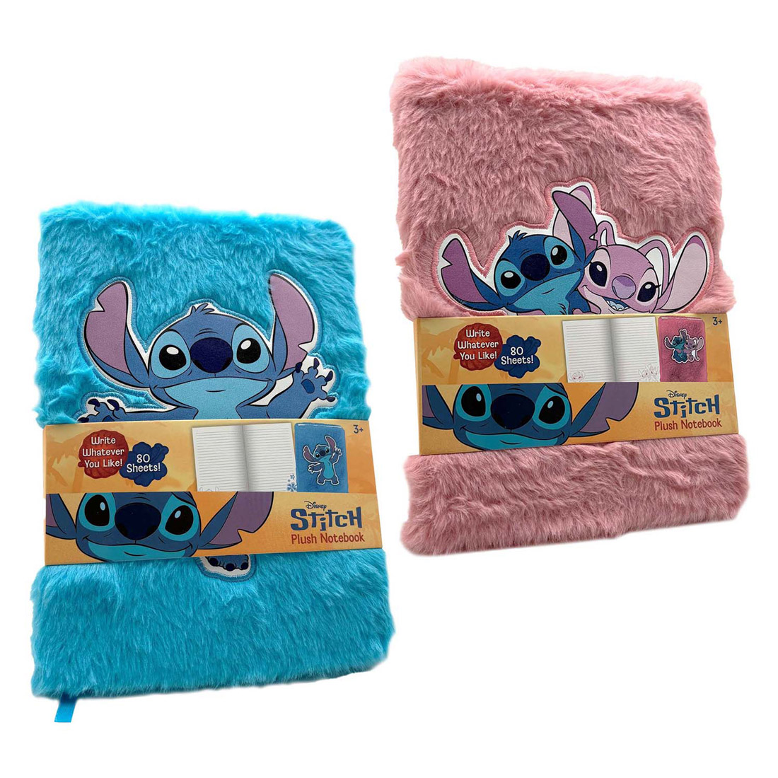Journal intime en peluche de Stitch