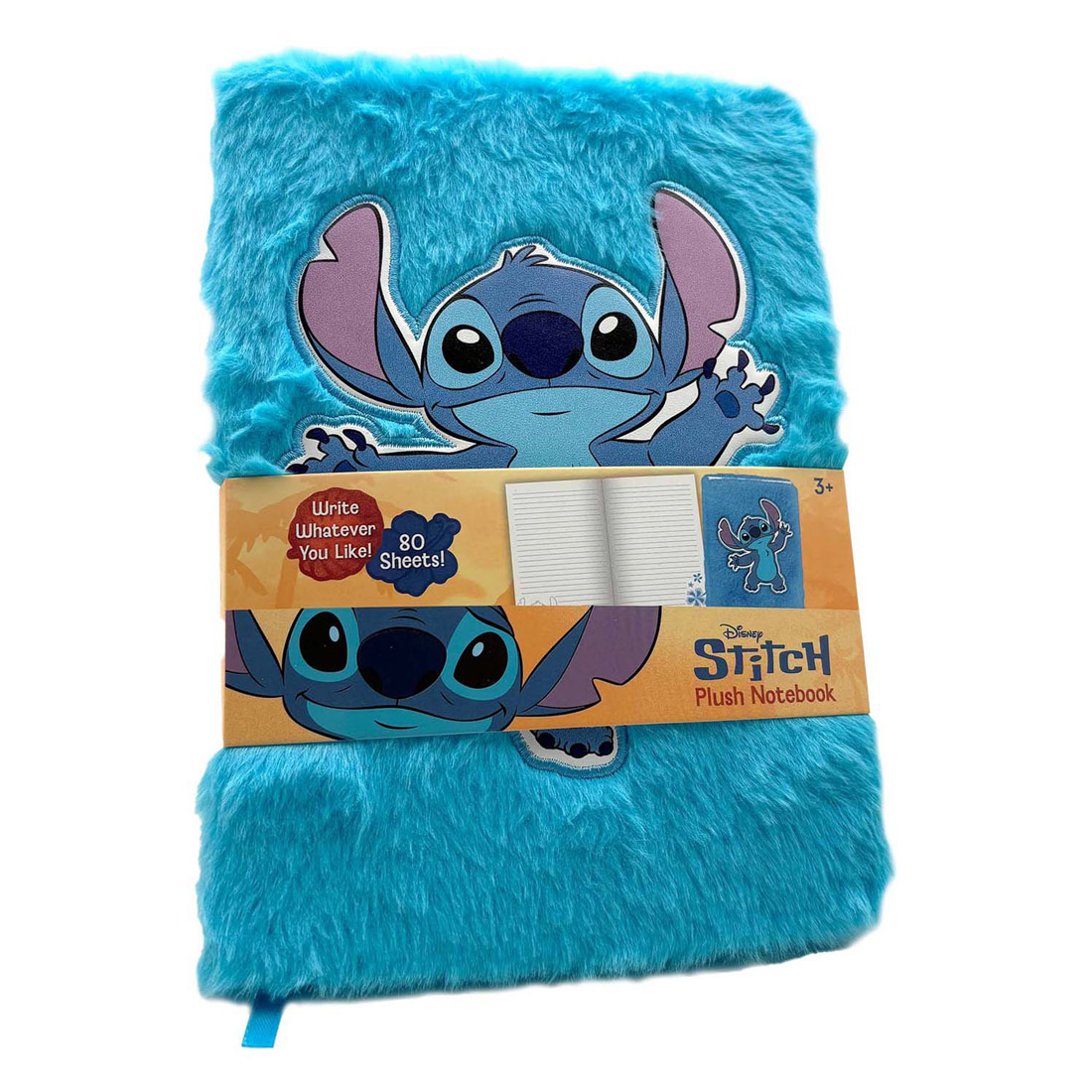 Journal intime en peluche de Stitch