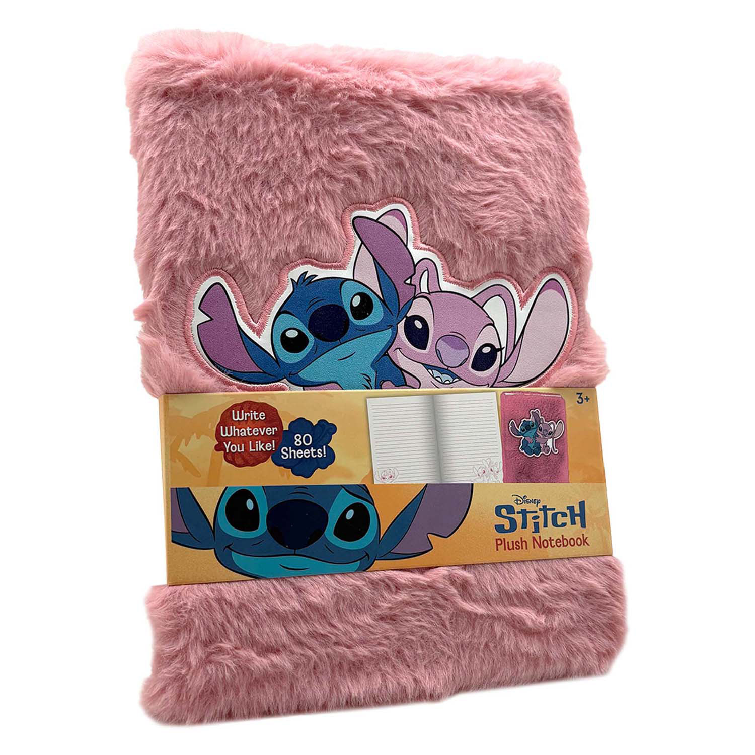 Journal intime en peluche de Stitch